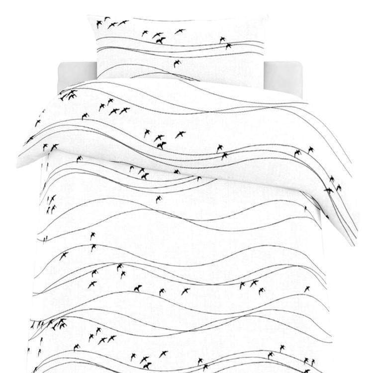 Flyttfåglar Påslakanset Enkelsäng-Påslakanset-Arvidssons Textil-peaceofhome.se