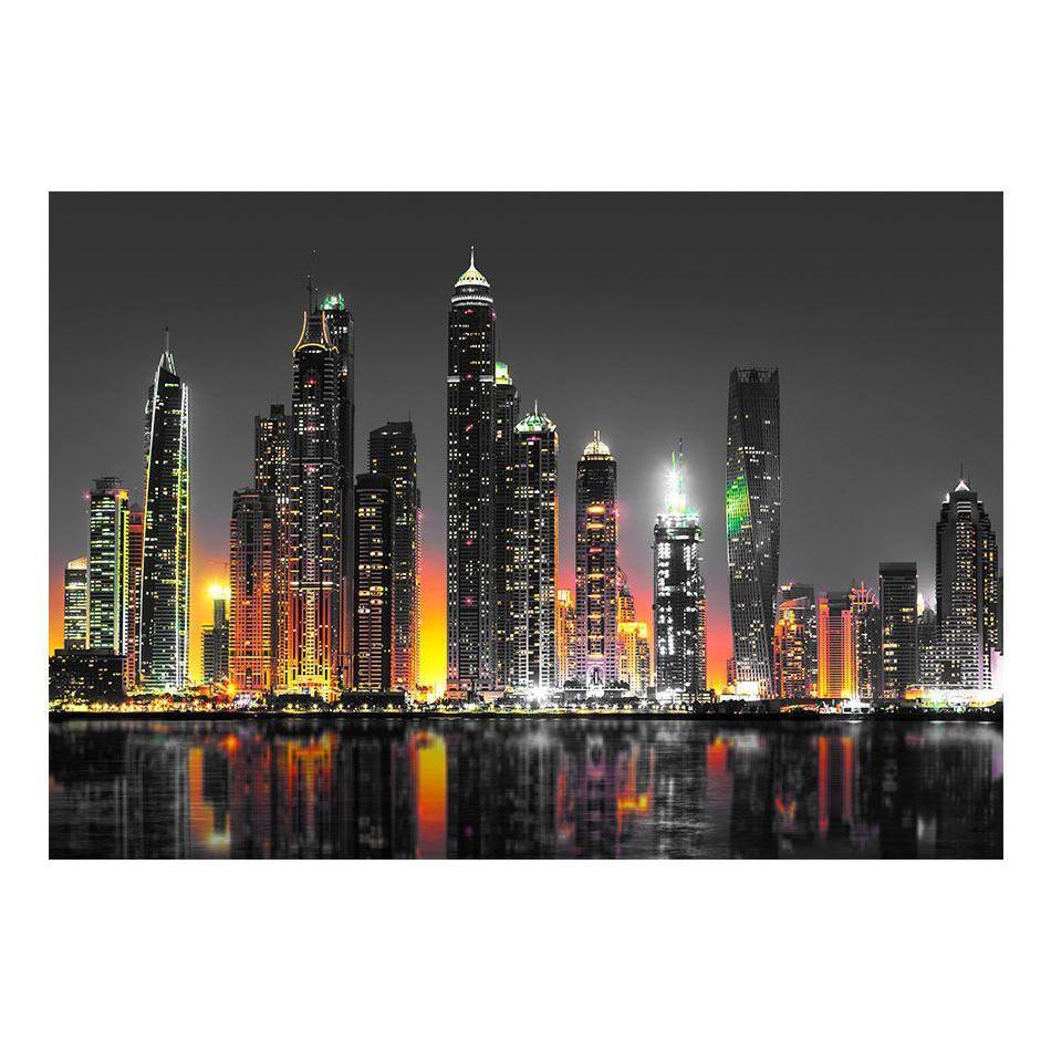 Fototapet - Desert City (Dubai)-Fototapet-Artgeist-peaceofhome.se