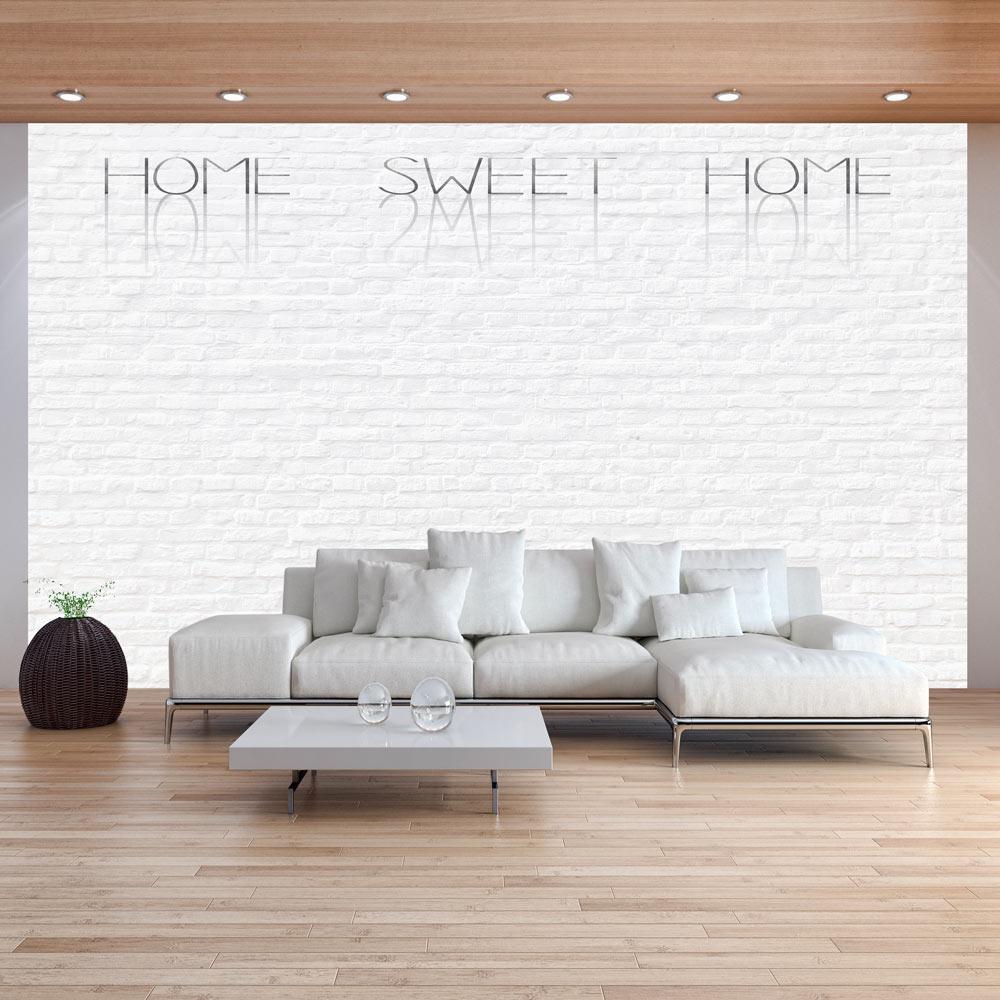 Fototapet - Home, sweet home - wall-Fototapet-Artgeist-100x70-peaceofhome.se