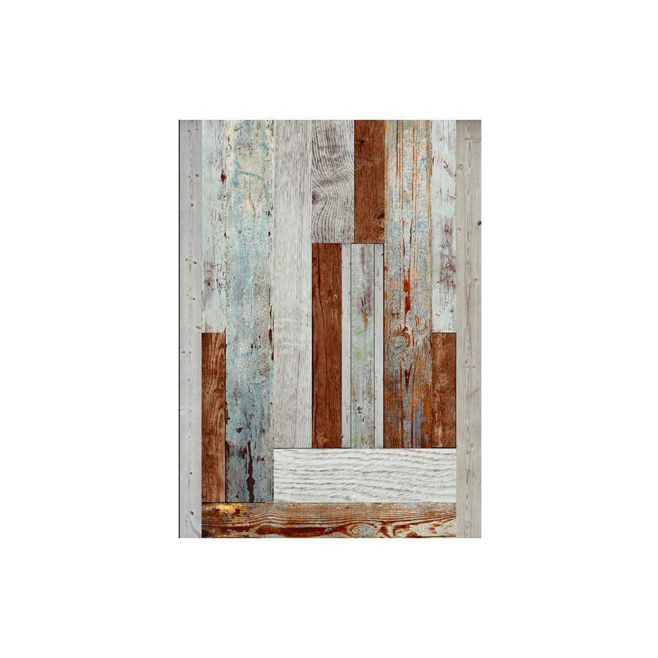Fototapet - Labyrinth of wooden planks-Fototapet-Artgeist-peaceofhome.se