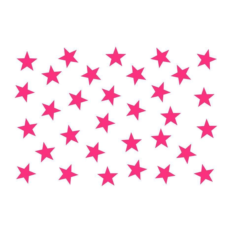 Fototapet - Pink Star-Fototapet-Artgeist-peaceofhome.se