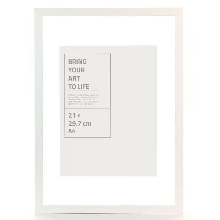 GALANT Tavelram - Vit-Ram-Estancia-peaceofhome.se