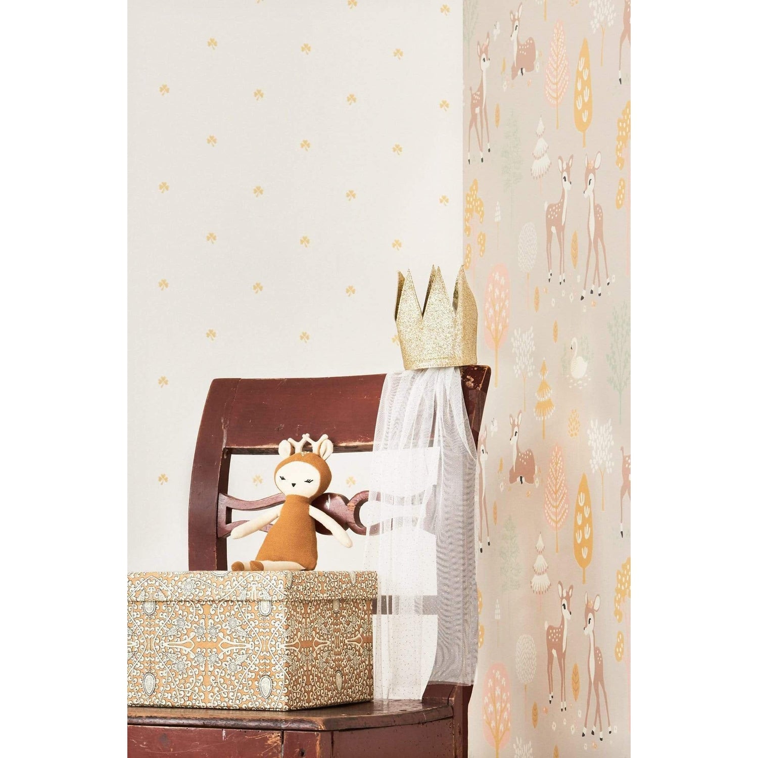GOLDEN WOODS DUSTY LILAC Non woven / Easy up-tapet-Tapet-Majvillan-peaceofhome.se
