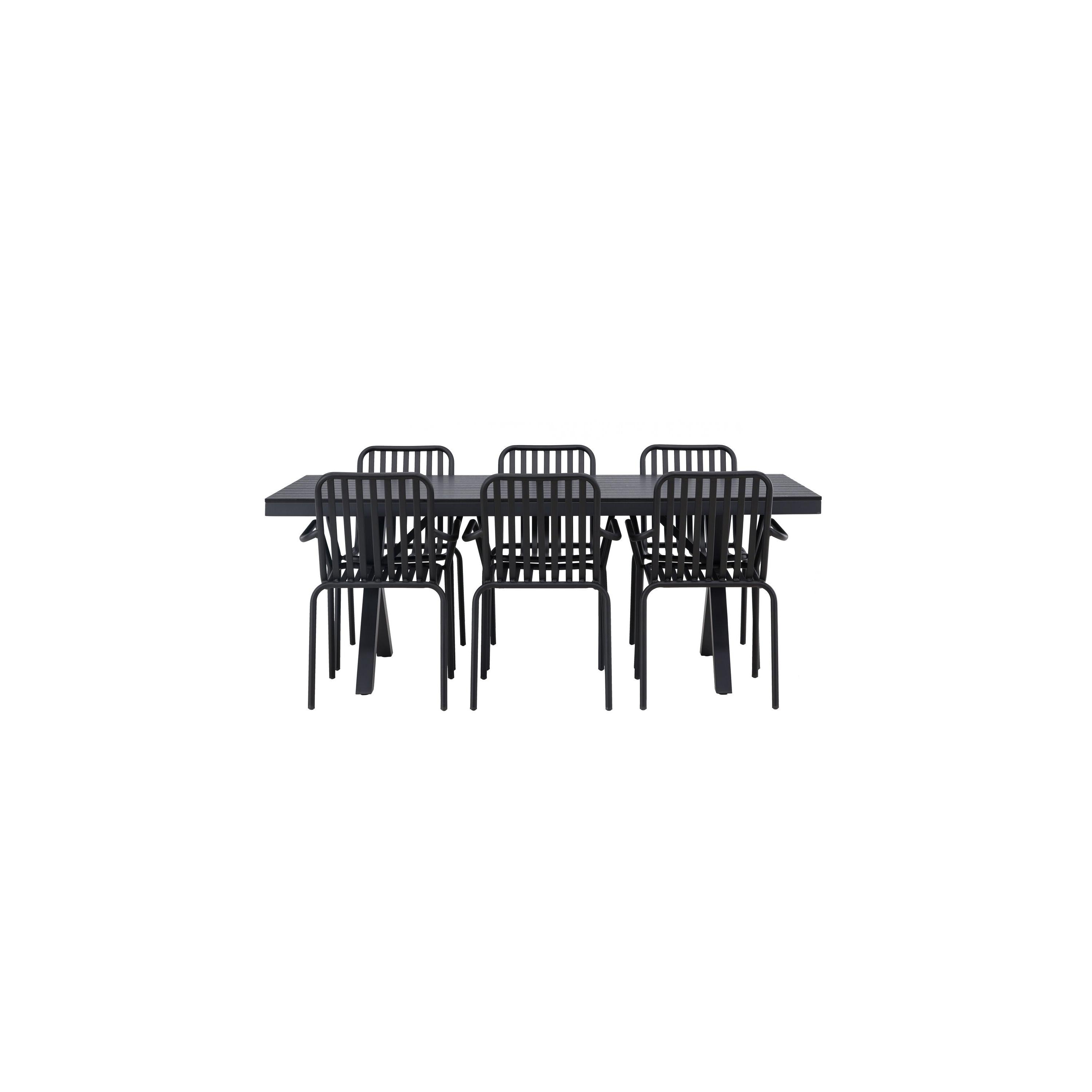 Garcia Rektangulär Matgrupp-Table Set-Venture Home-peaceofhome.se
