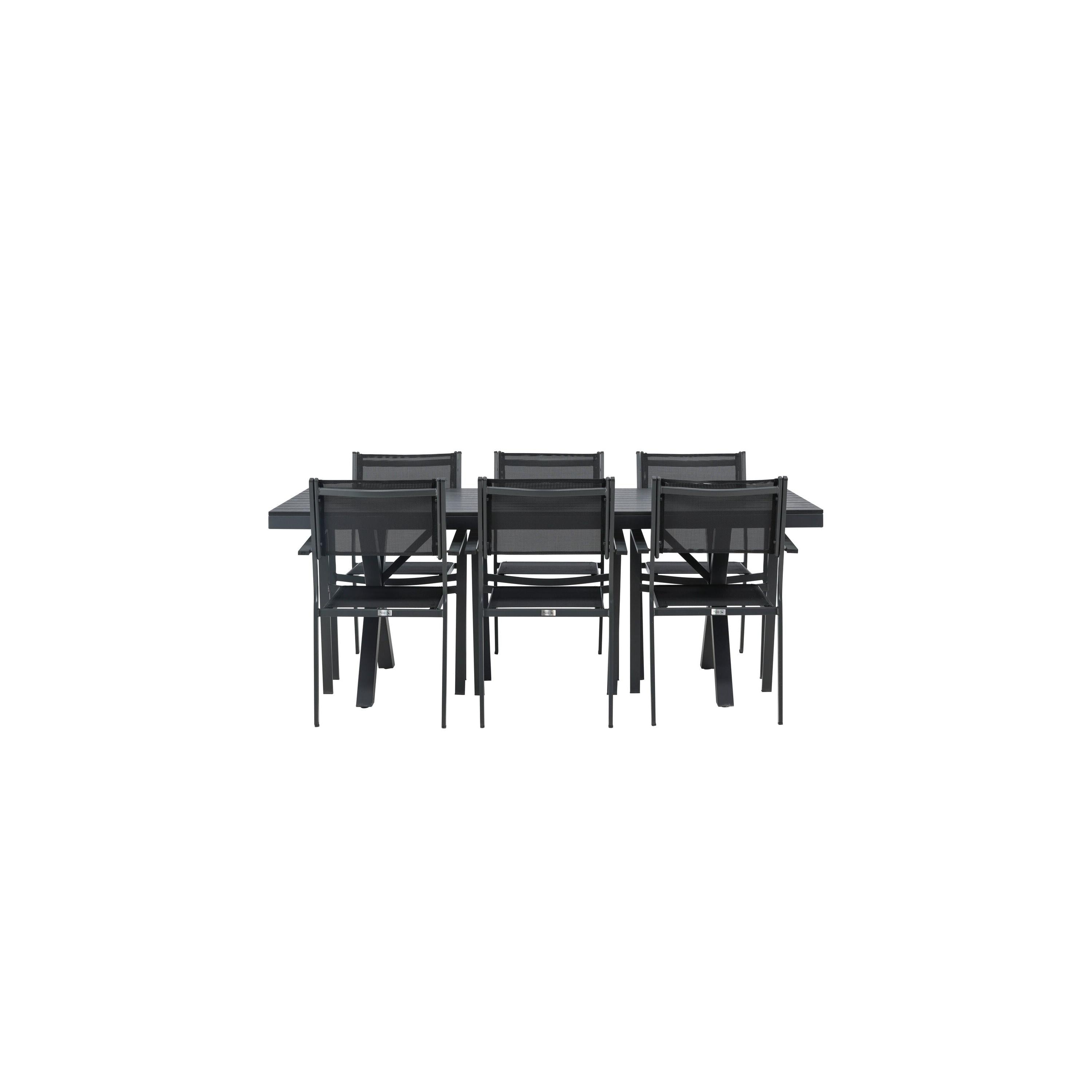Garcia Rektangulär Matgrupp-Table Set-Venture Home-peaceofhome.se