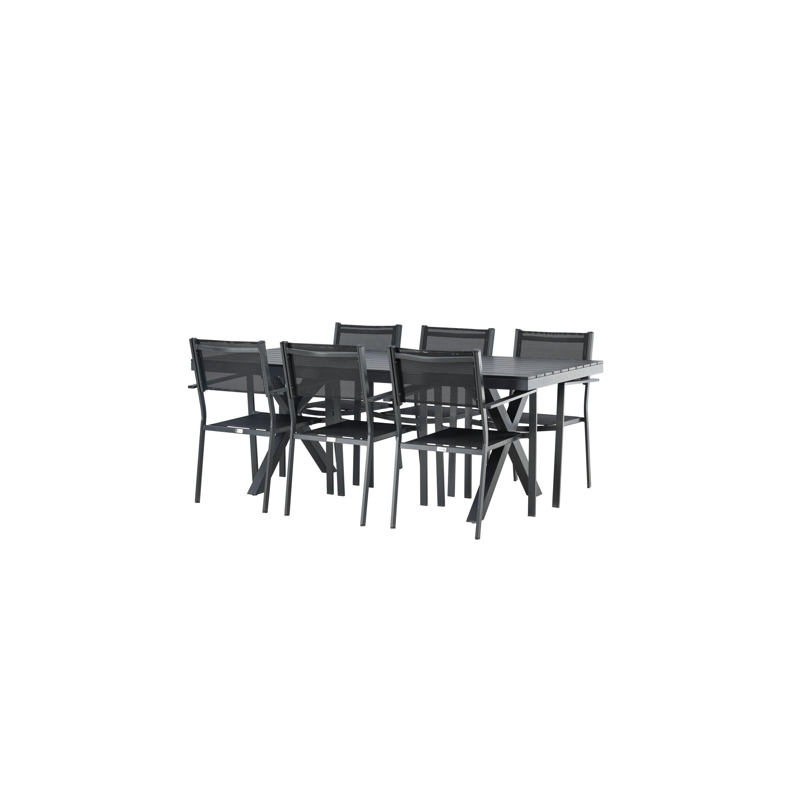 Garcia Rektangulär Matgrupp-Table Set-Venture Home-peaceofhome.se