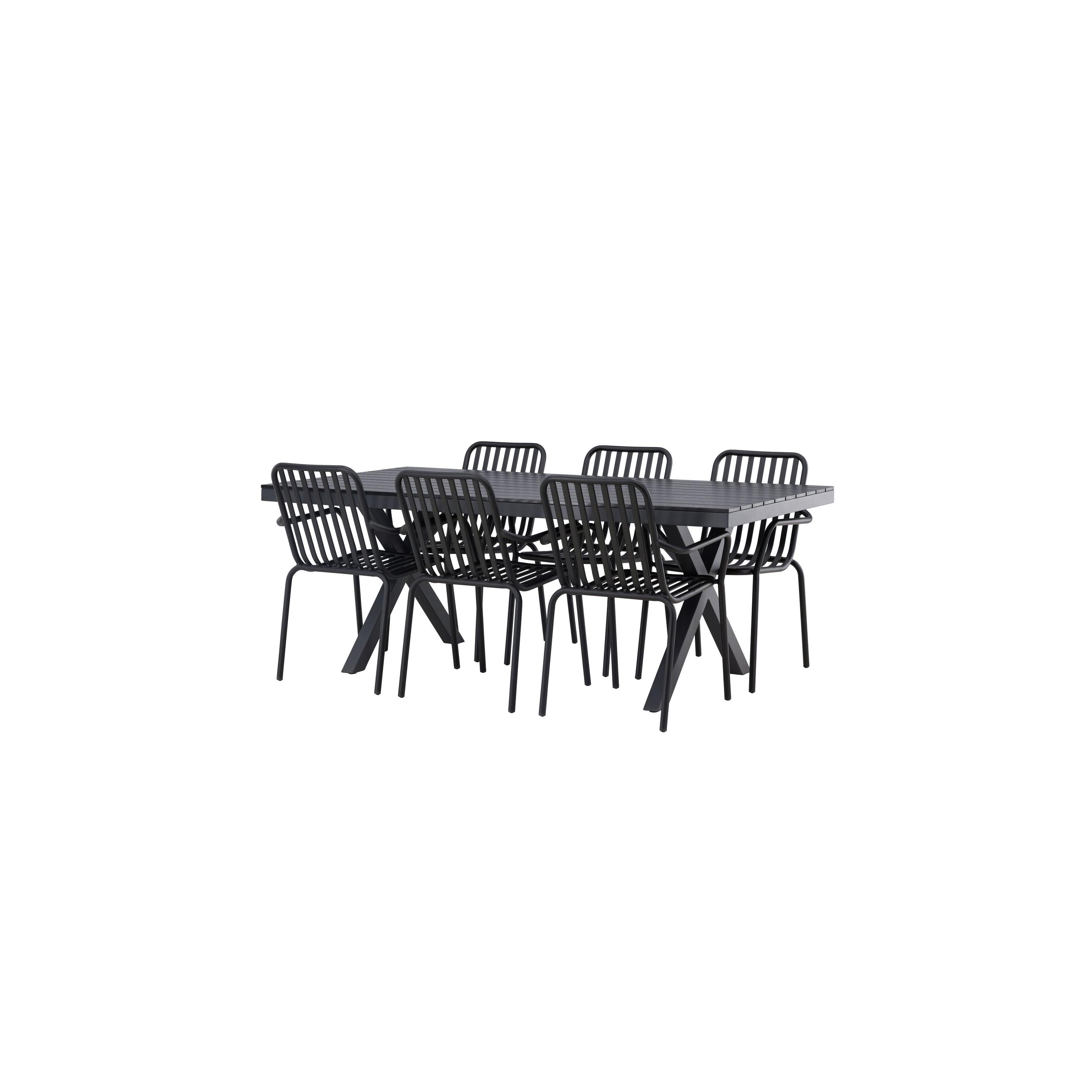 Garcia Rektangulär Matgrupp-Table Set-Venture Home-peaceofhome.se