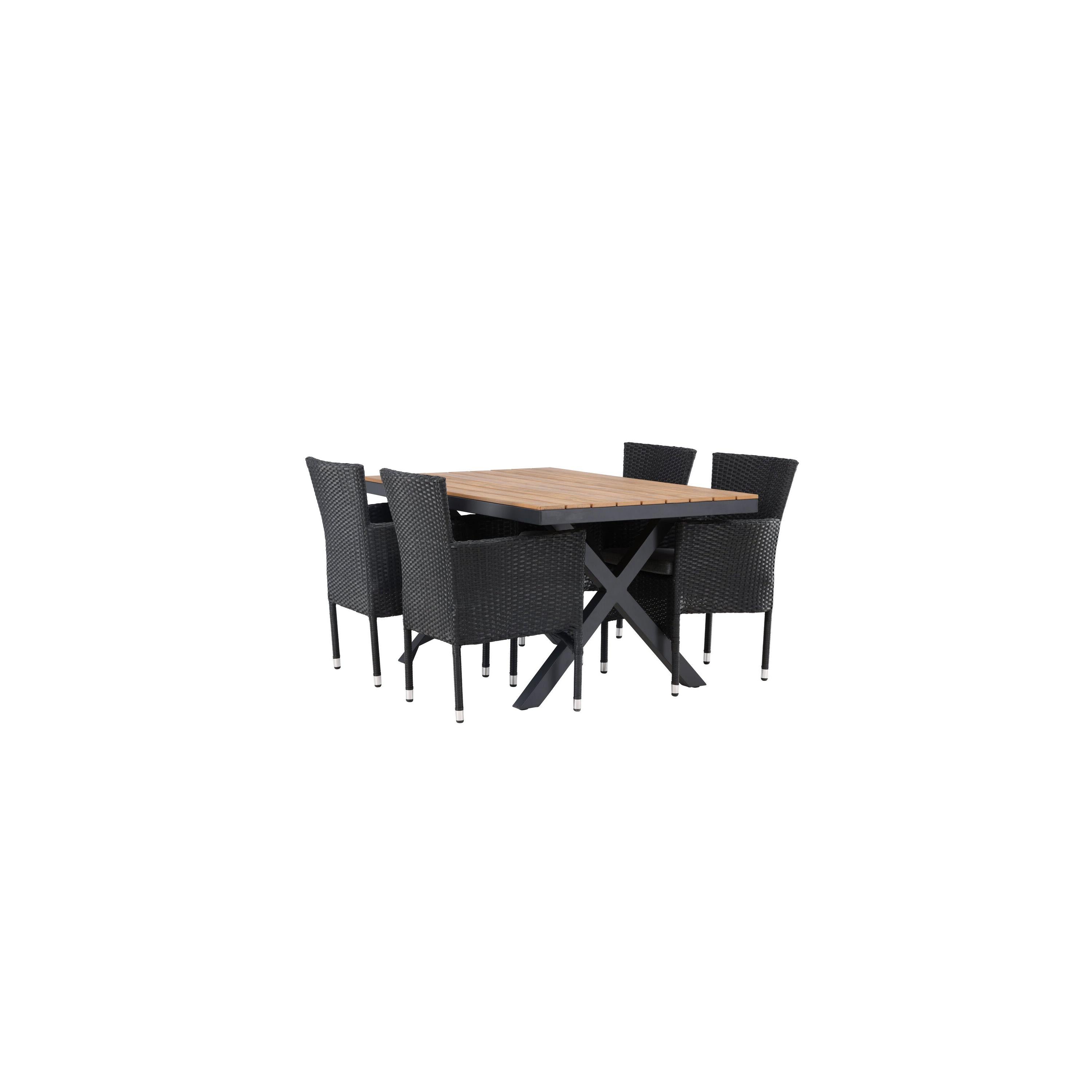 Garcia Rektangulär Matgrupp-Table Set-Venture Home-peaceofhome.se