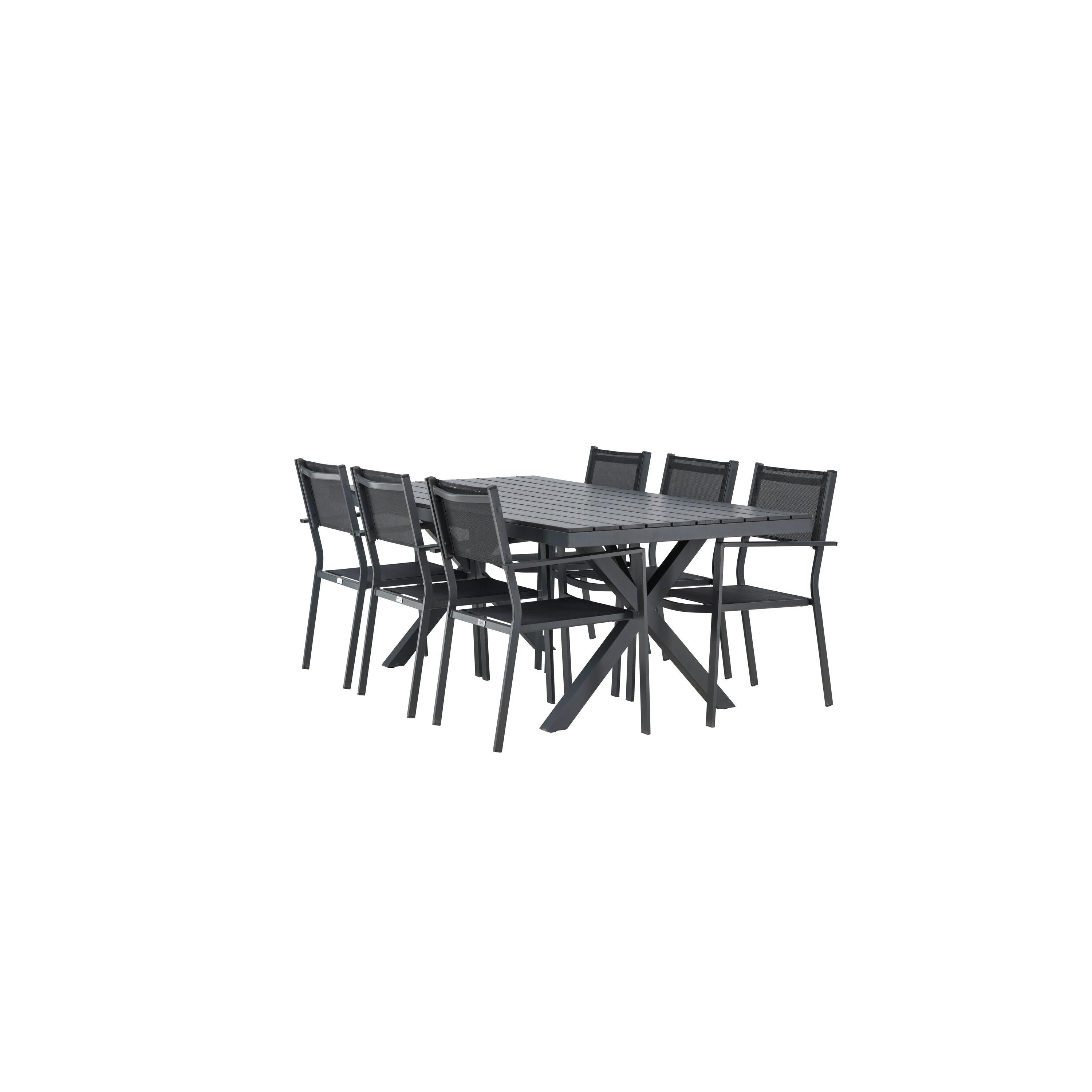 Garcia Rektangulär Matgrupp-Table Set-Venture Home-peaceofhome.se