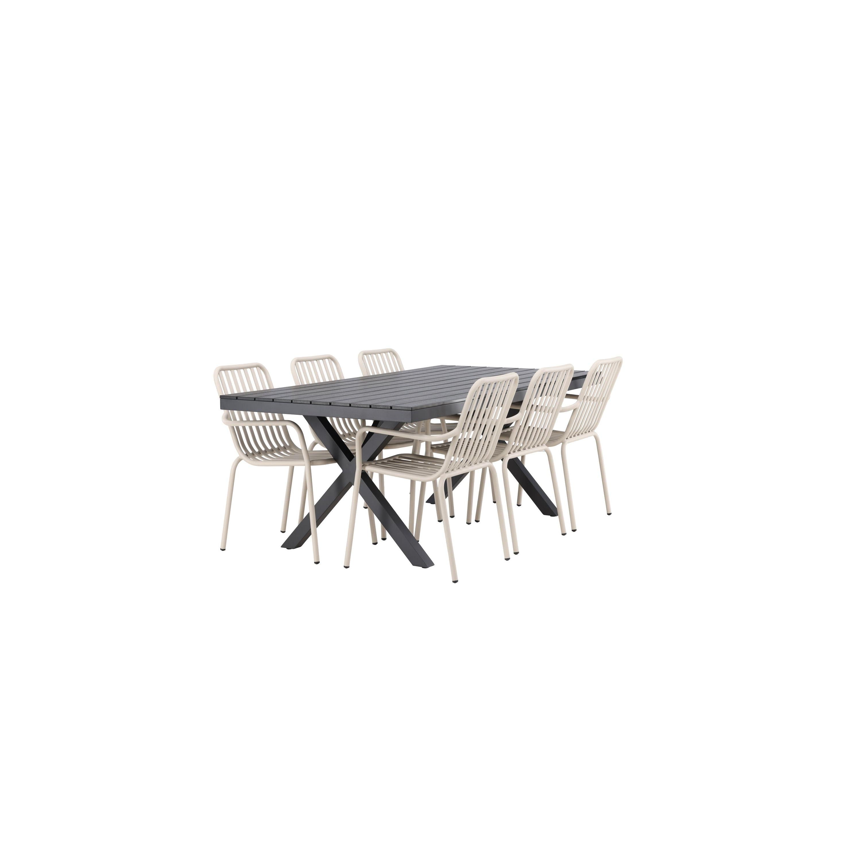 Garcia Rektangulär Matgrupp-Table Set-Venture Home-peaceofhome.se