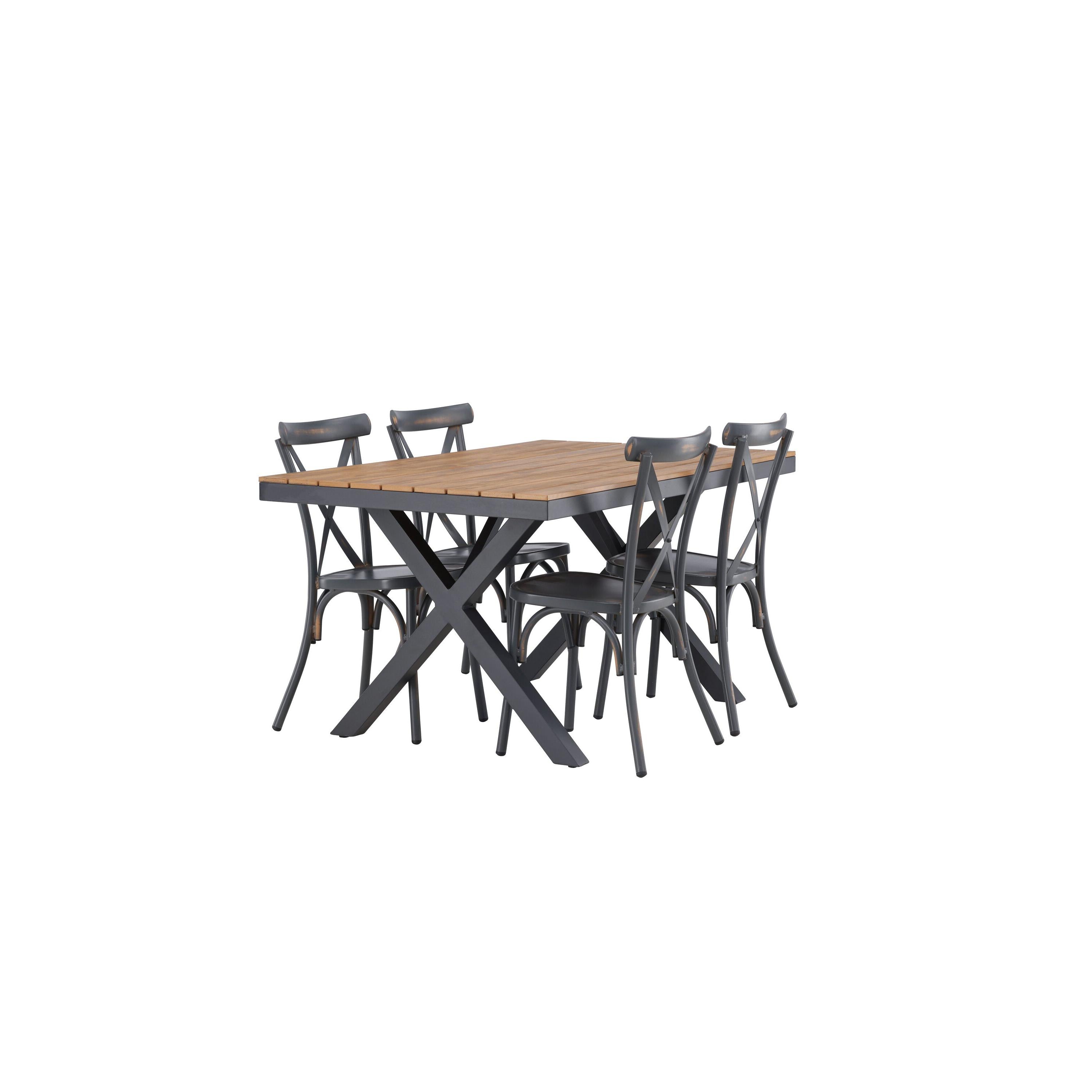 Garcia Rektangulär Matgrupp-Table Set-Venture Home-peaceofhome.se