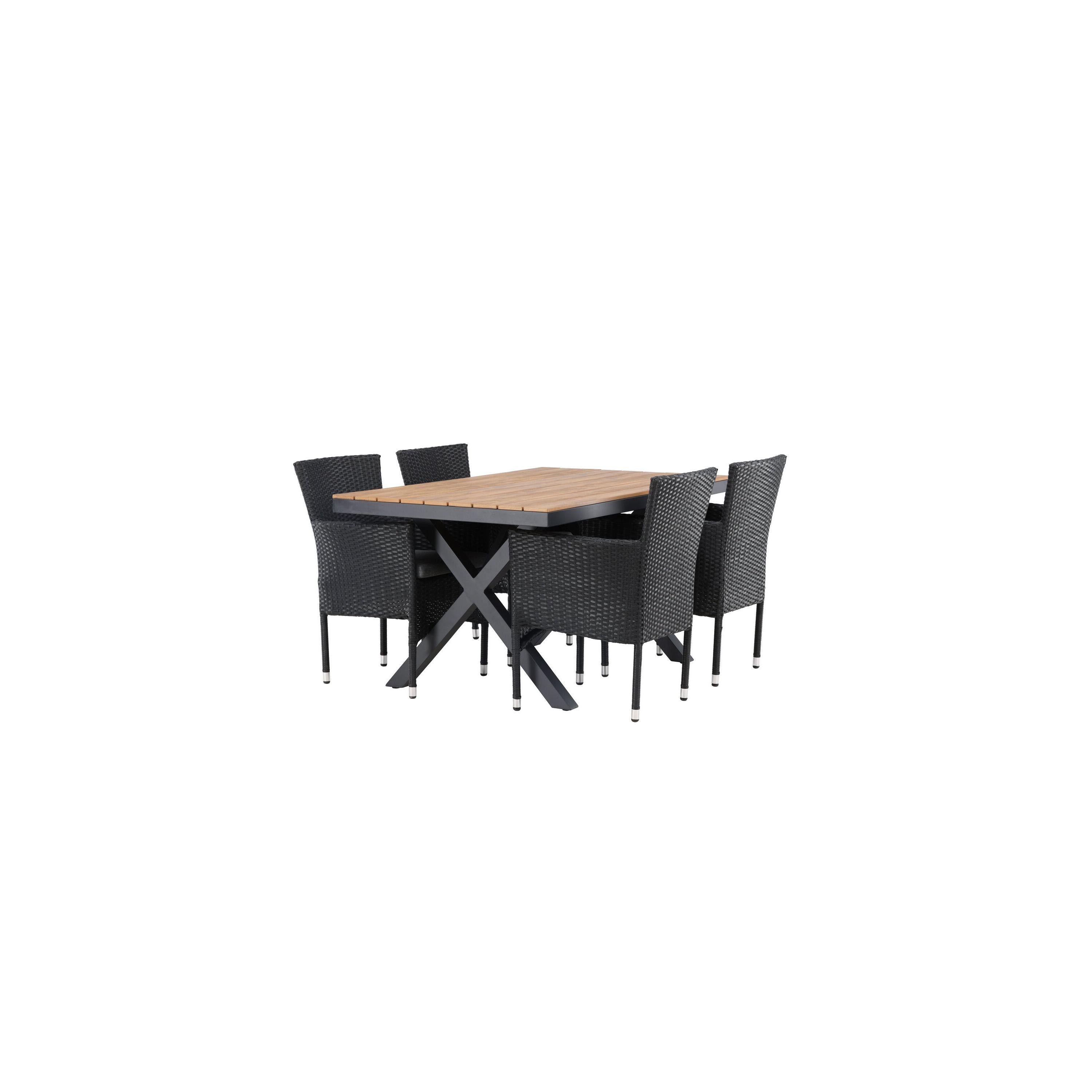 Garcia Rektangulär Matgrupp-Table Set-Venture Home-peaceofhome.se