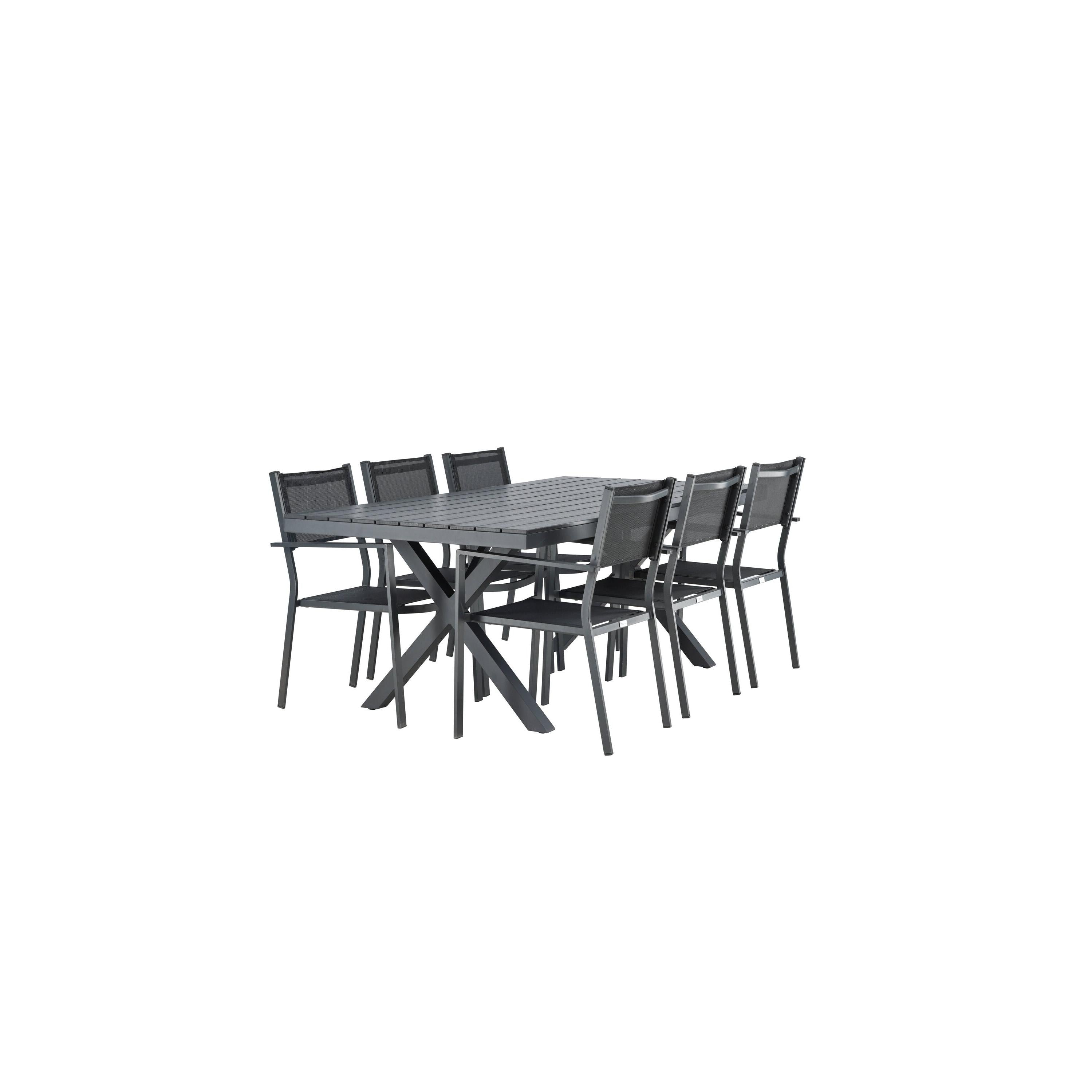 Garcia Rektangulär Matgrupp-Table Set-Venture Home-peaceofhome.se