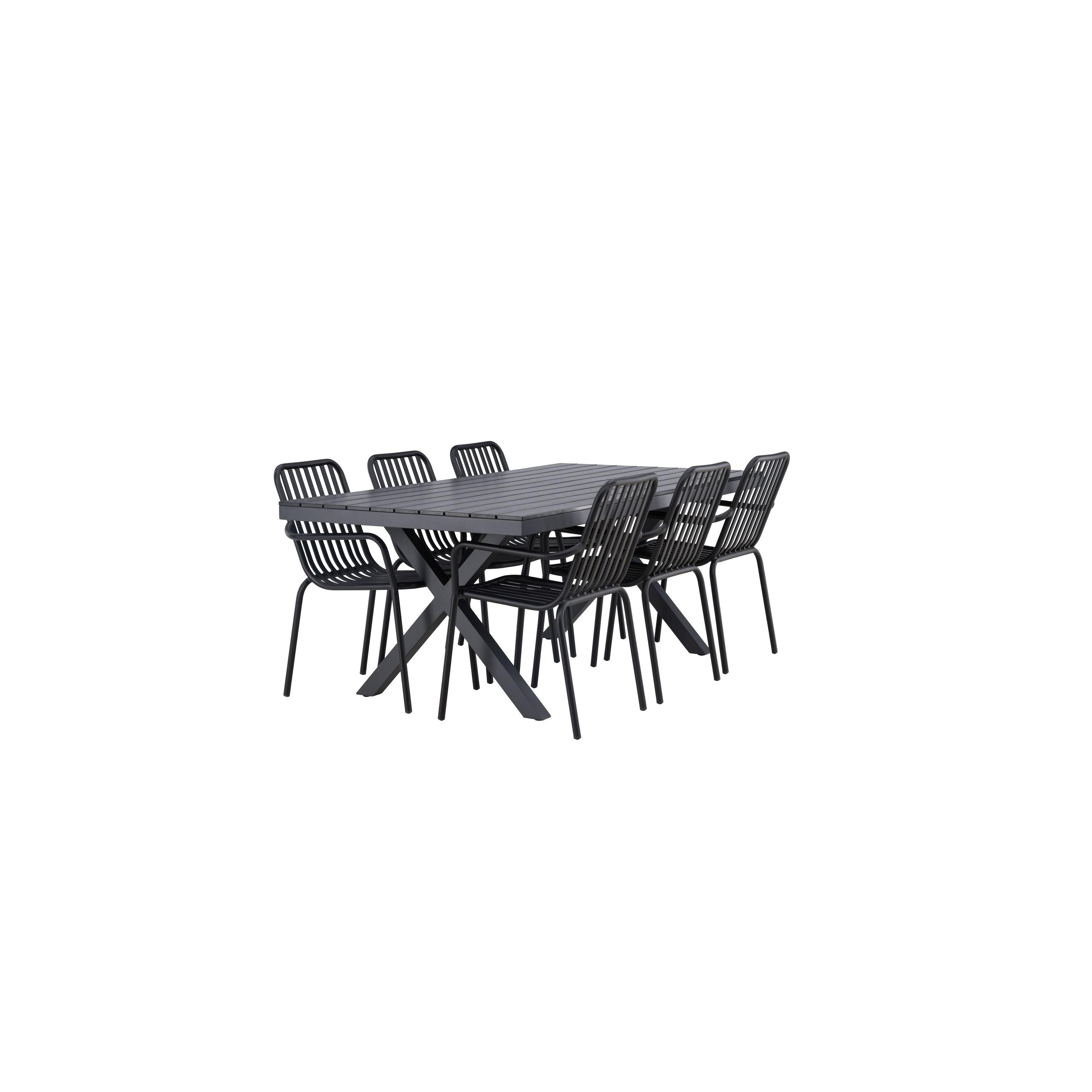 Garcia Rektangulär Matgrupp-Table Set-Venture Home-peaceofhome.se