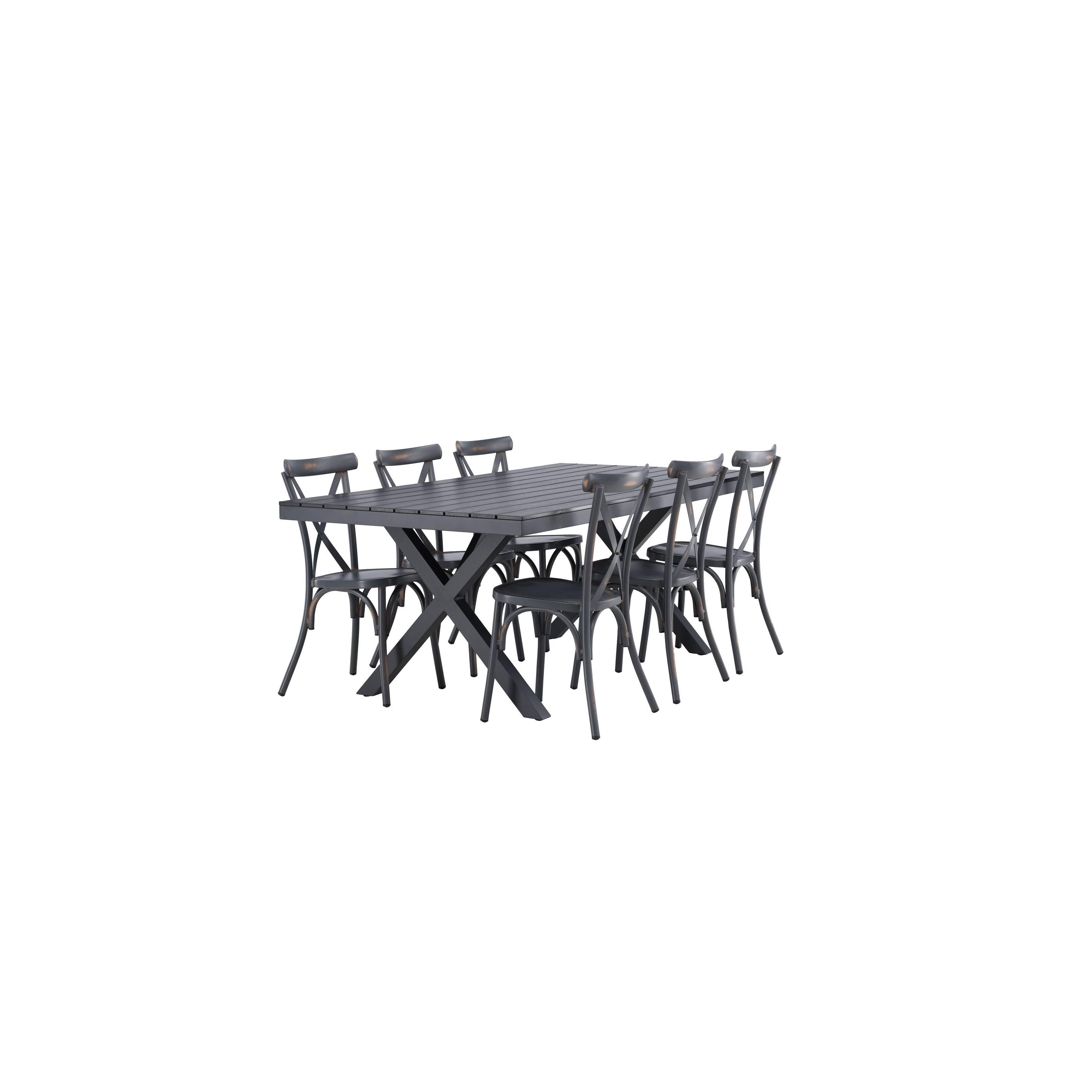 Garcia Rektangulär Matgrupp-Table Set-Venture Home-peaceofhome.se
