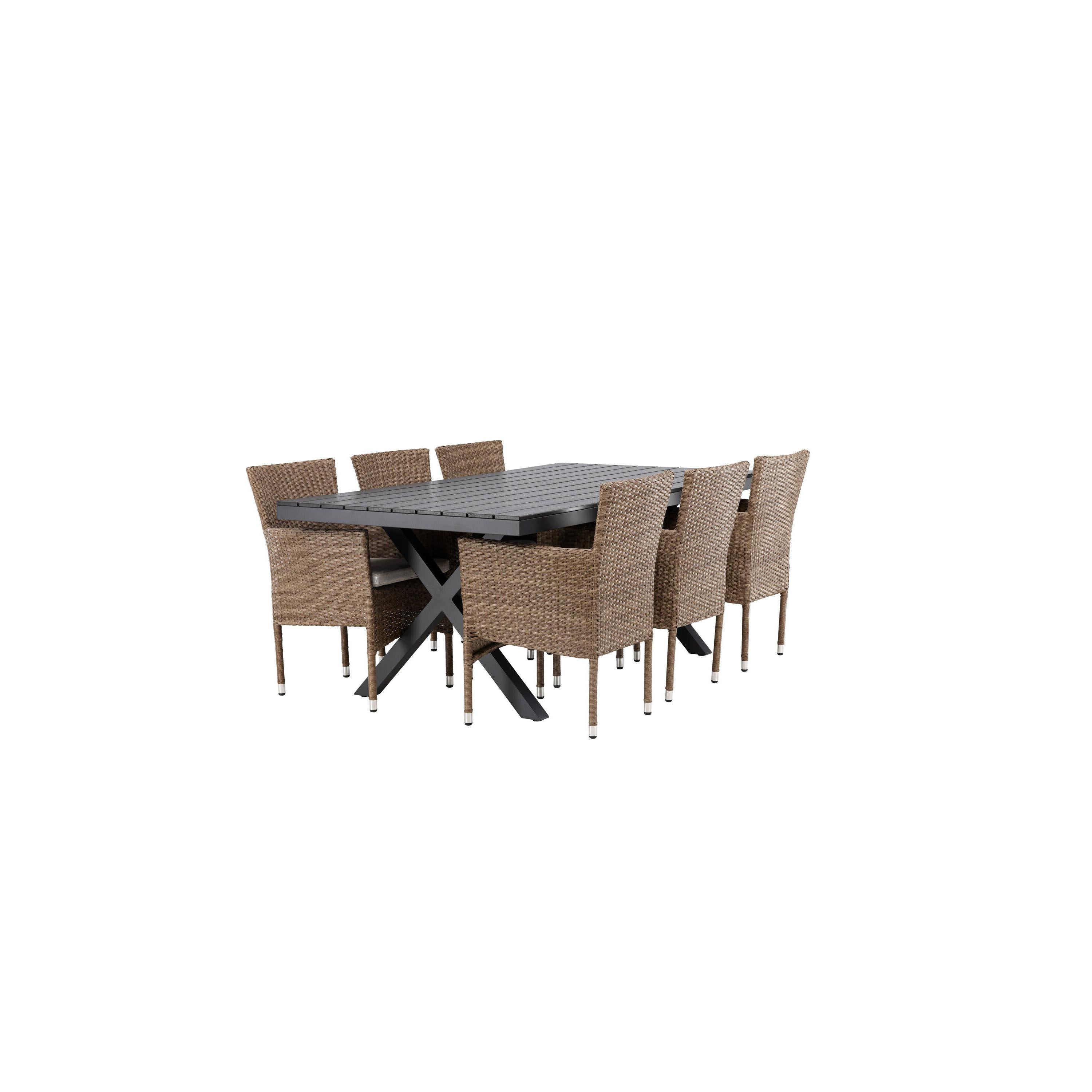 Garcia Rektangulär Matgrupp-Table Set-Venture Home-peaceofhome.se