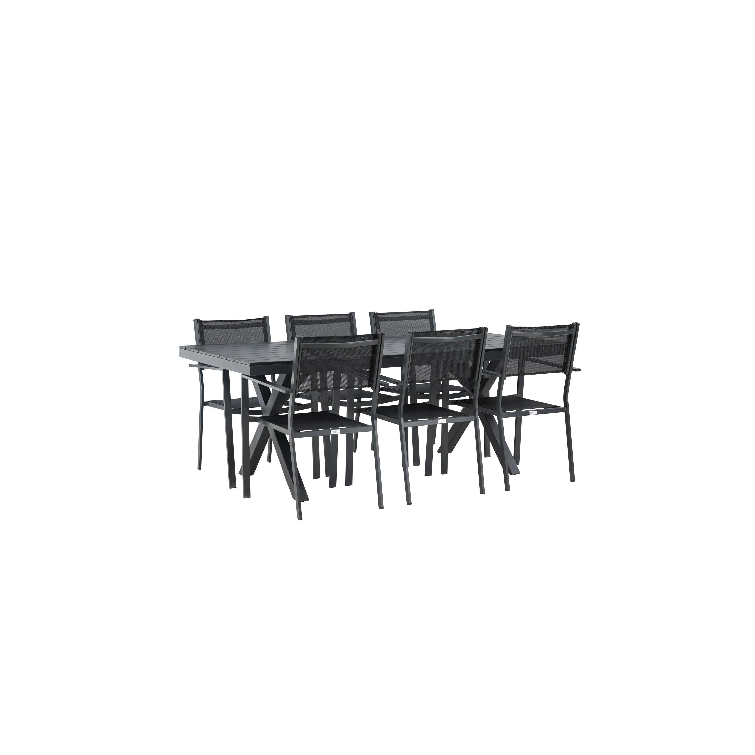 Garcia Rektangulär Matgrupp-Table Set-Venture Home-peaceofhome.se