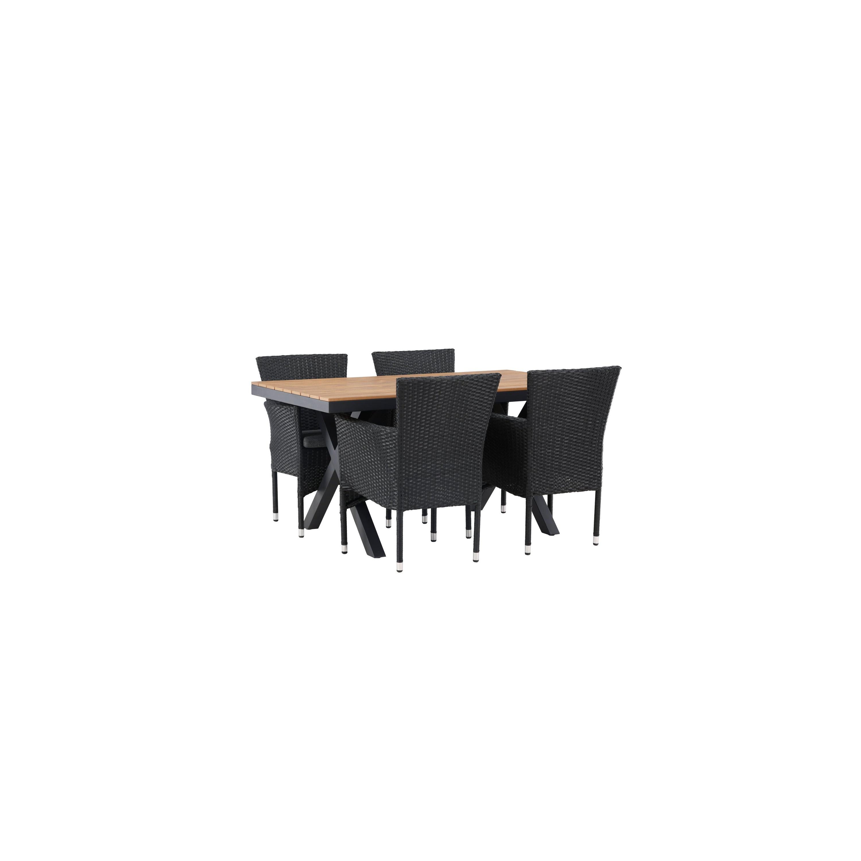 Garcia Rektangulär Matgrupp-Table Set-Venture Home-peaceofhome.se