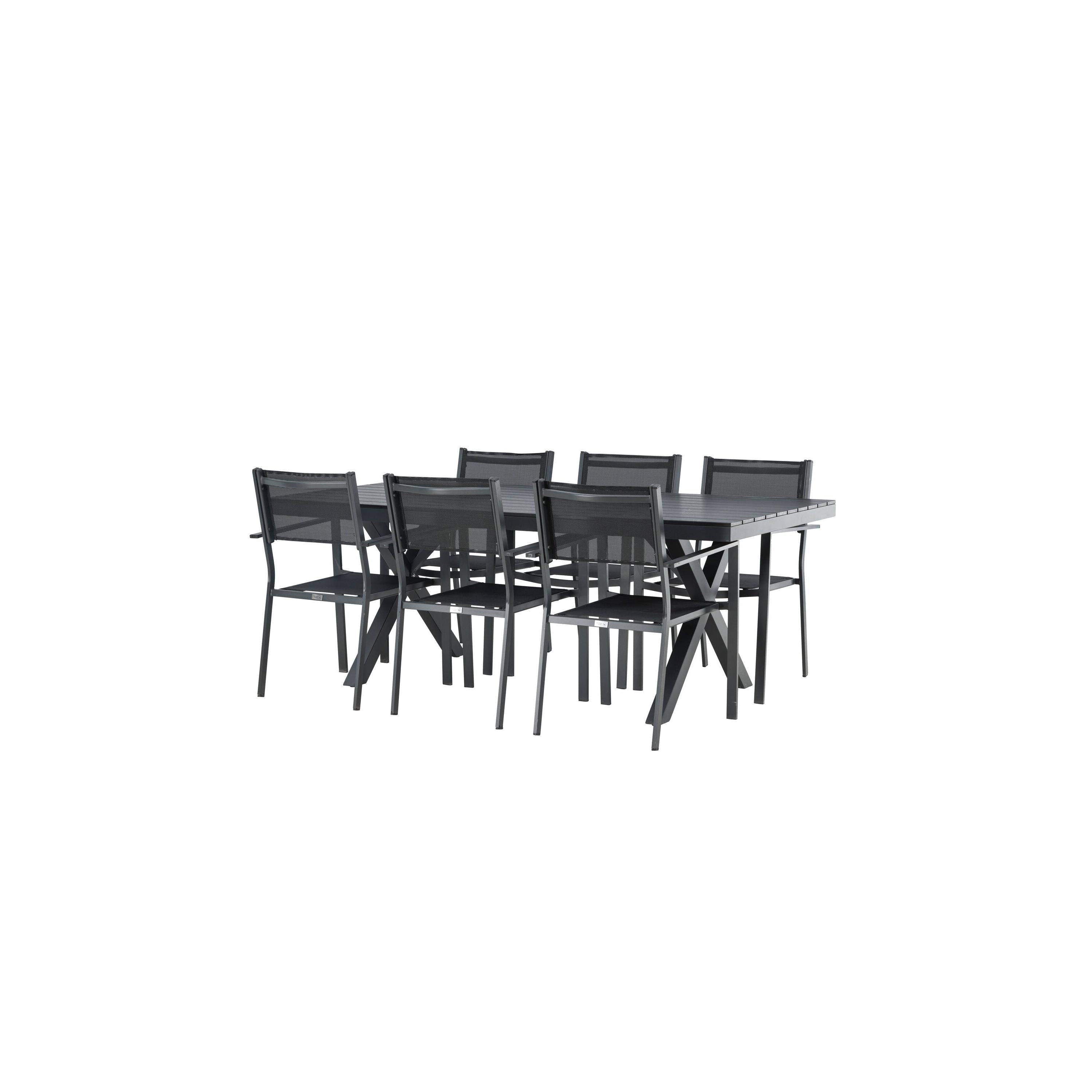 Garcia Rektangulär Matgrupp-Table Set-Venture Home-peaceofhome.se