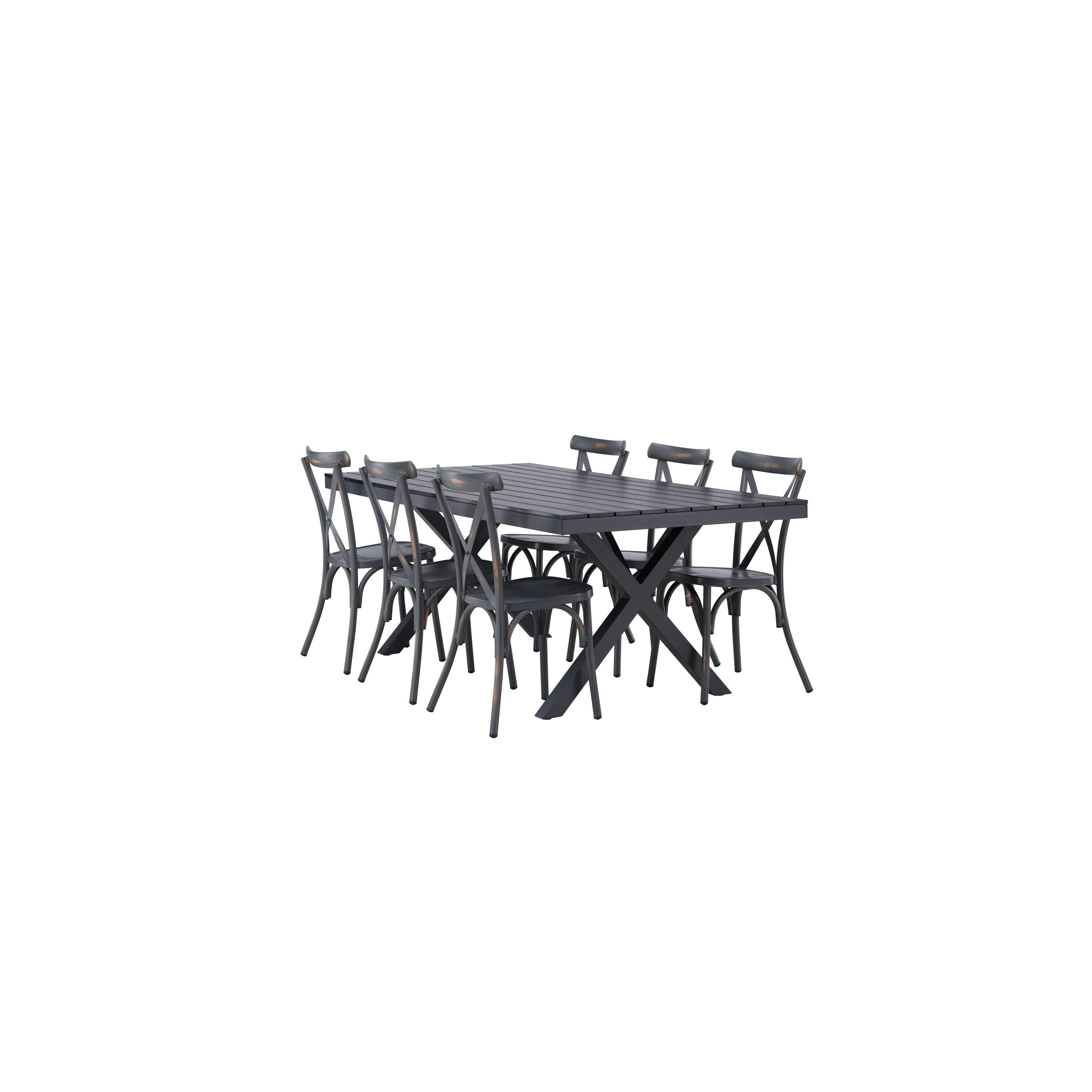 Garcia Rektangulär Matgrupp-Table Set-Venture Home-peaceofhome.se