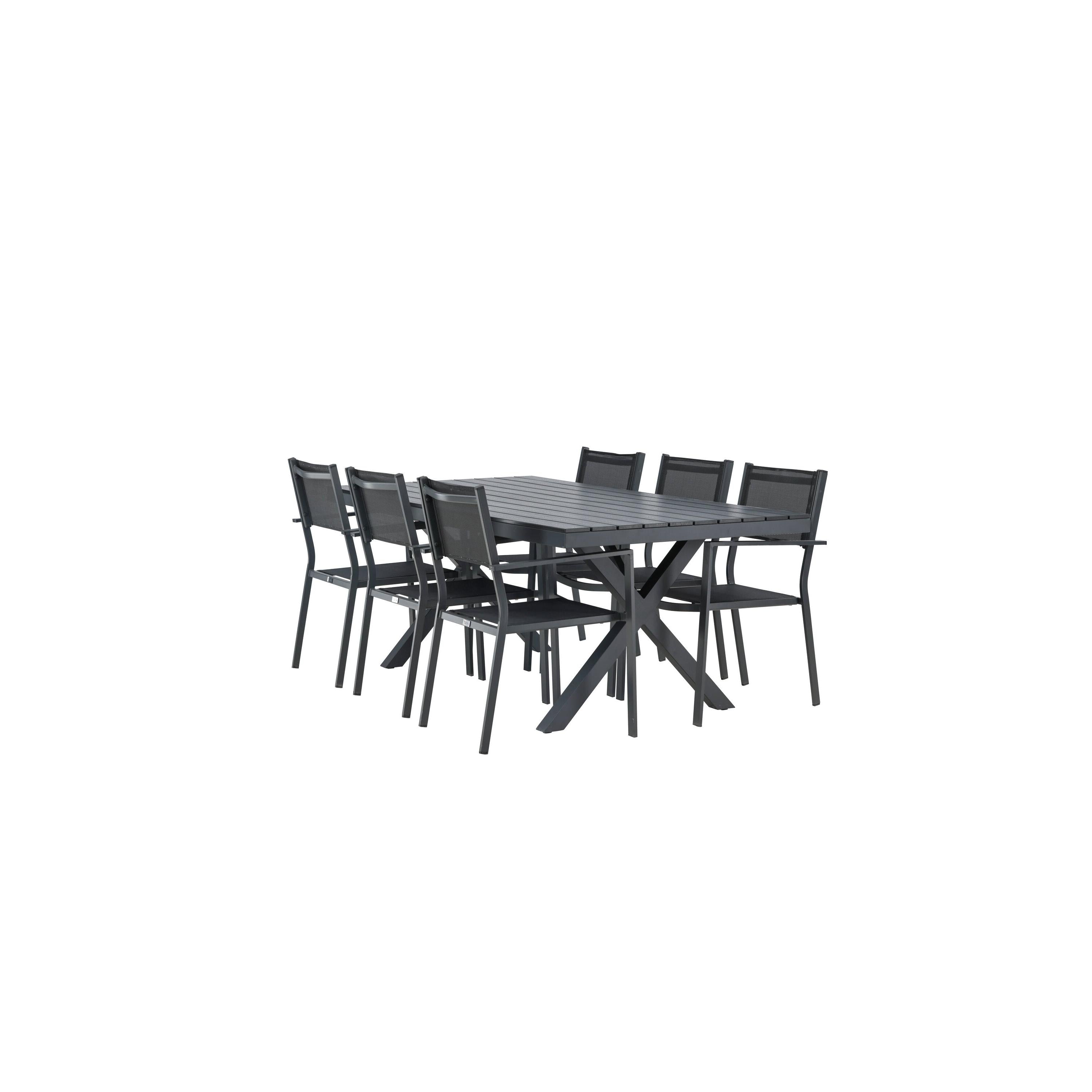 Garcia Rektangulär Matgrupp-Table Set-Venture Home-peaceofhome.se