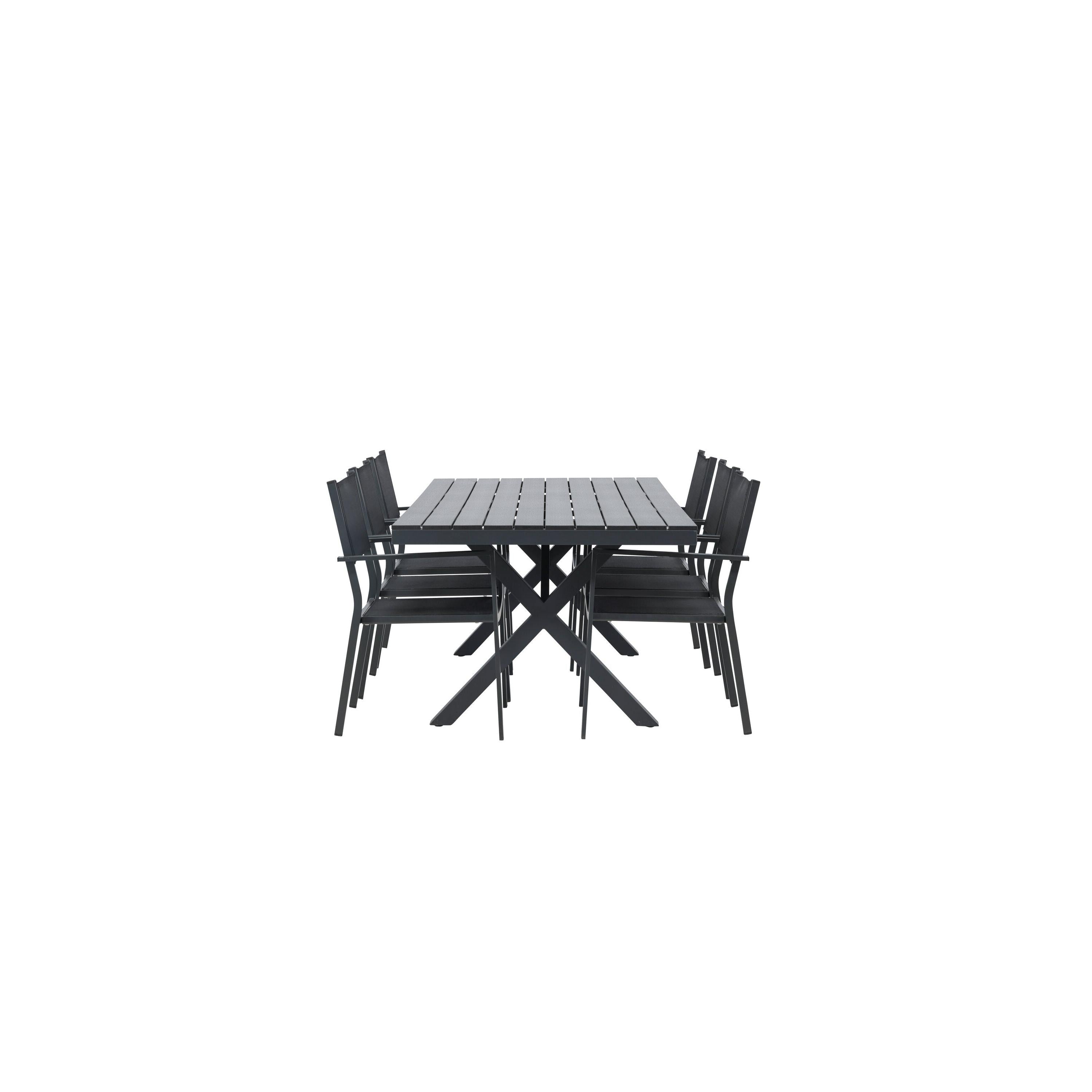Garcia Rektangulär Matgrupp-Table Set-Venture Home-peaceofhome.se