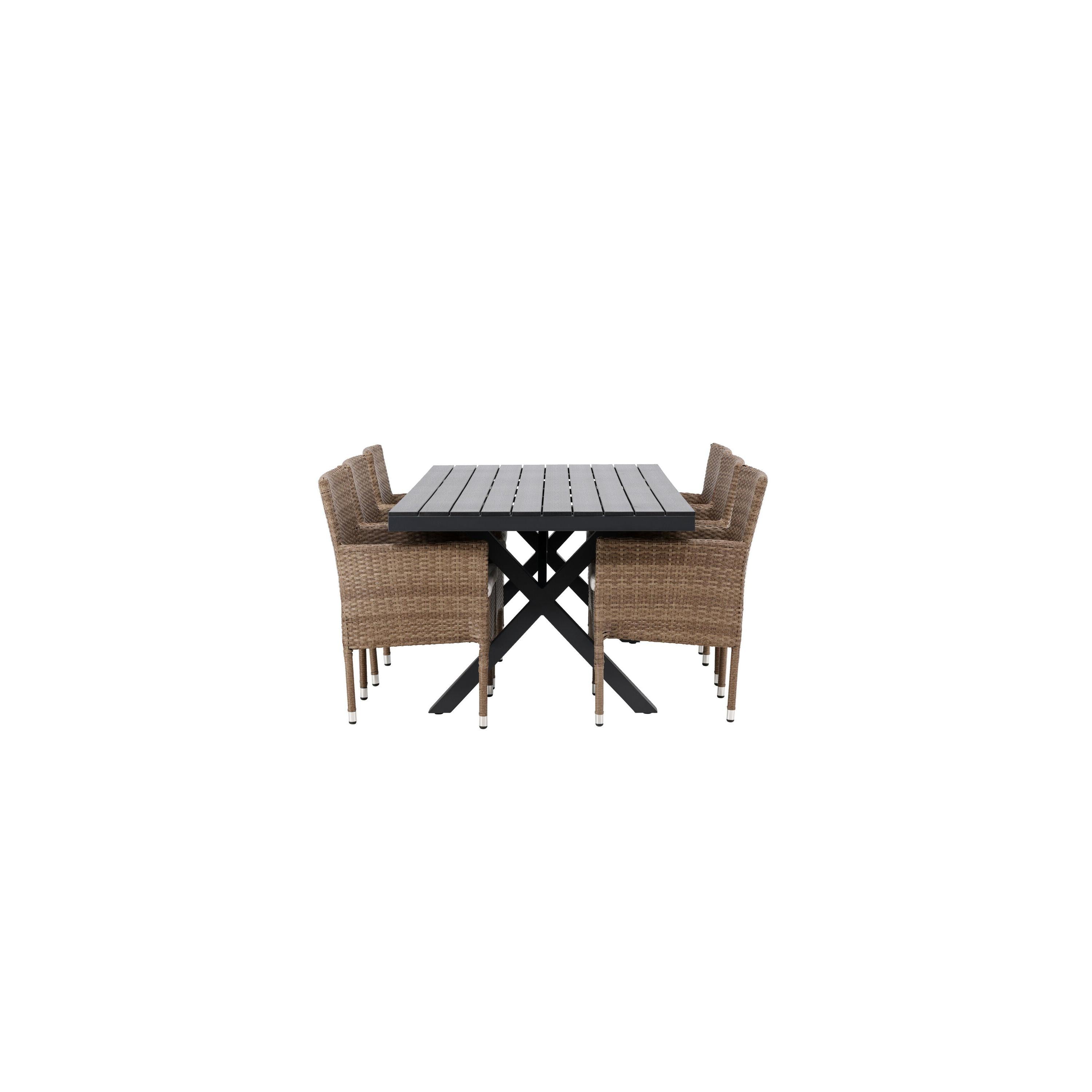 Garcia Rektangulär Matgrupp-Table Set-Venture Home-peaceofhome.se
