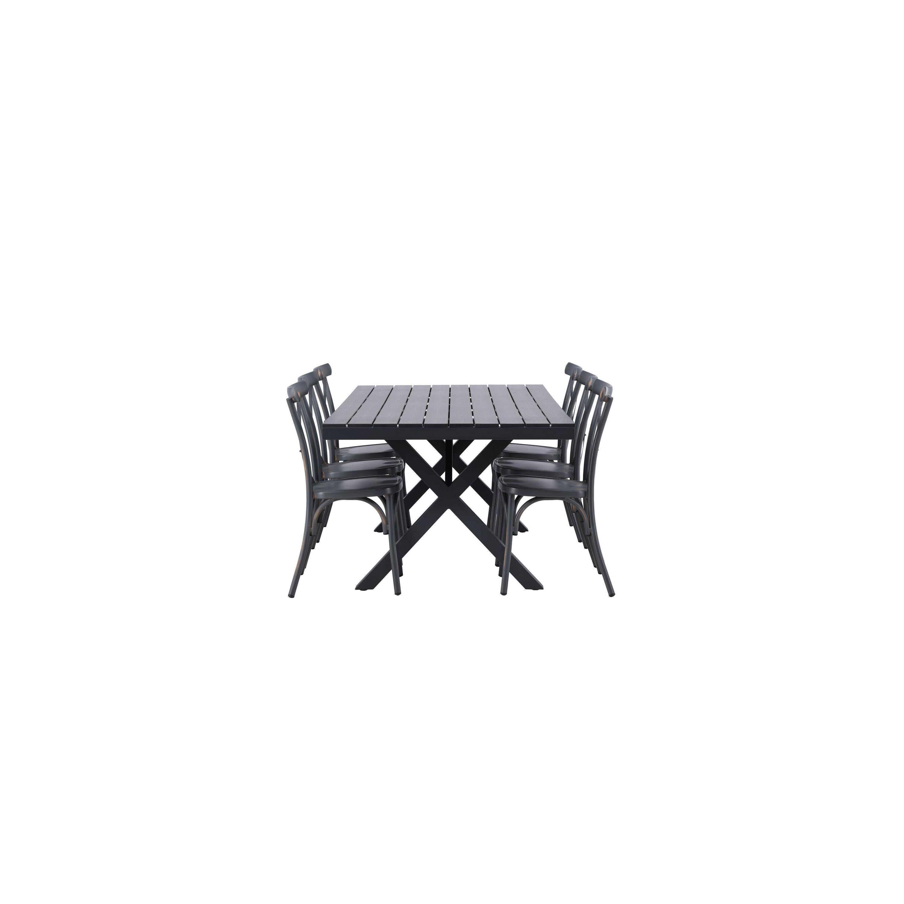 Garcia Rektangulär Matgrupp-Table Set-Venture Home-peaceofhome.se