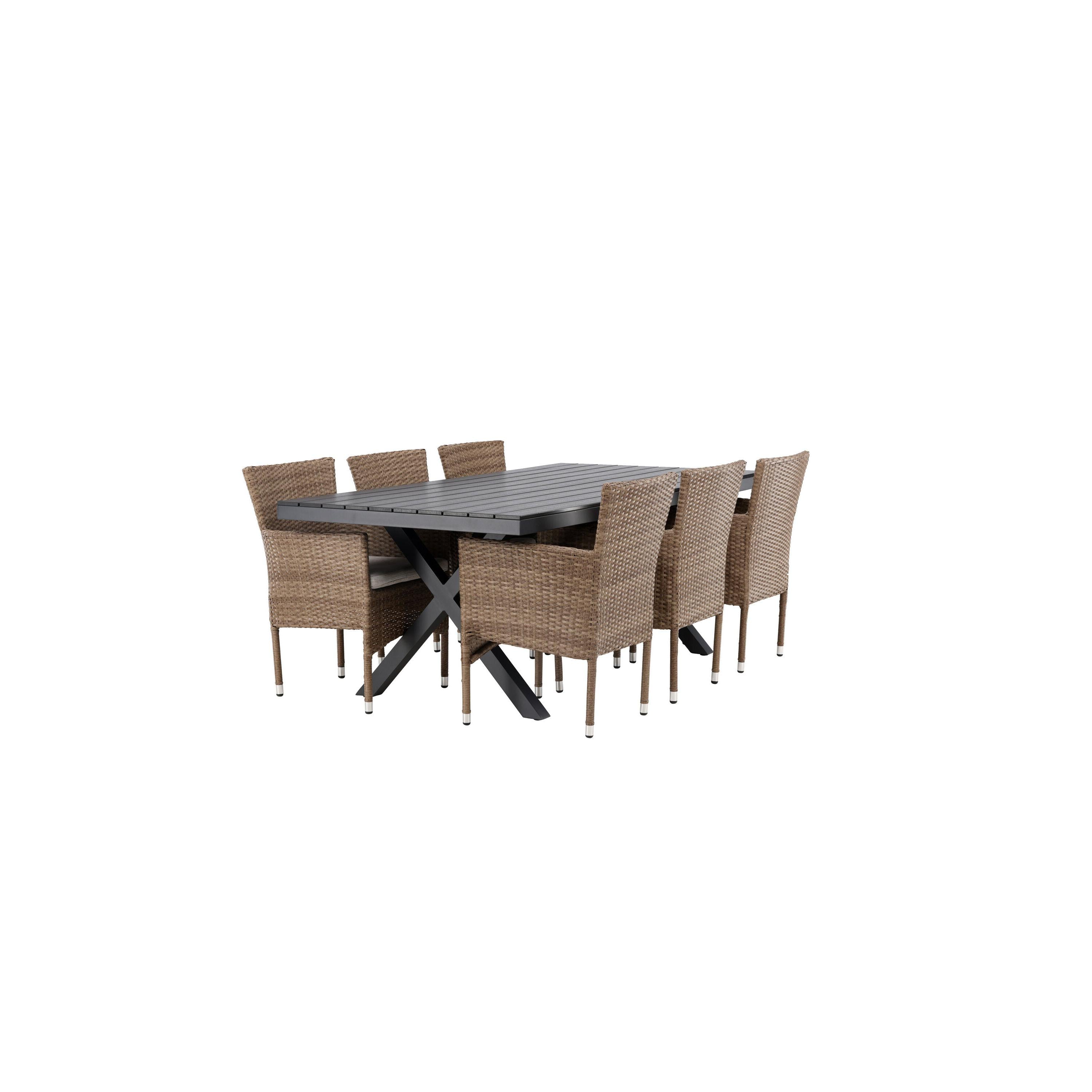 Garcia Rektangulär Matgrupp-Table Set-Venture Home-peaceofhome.se