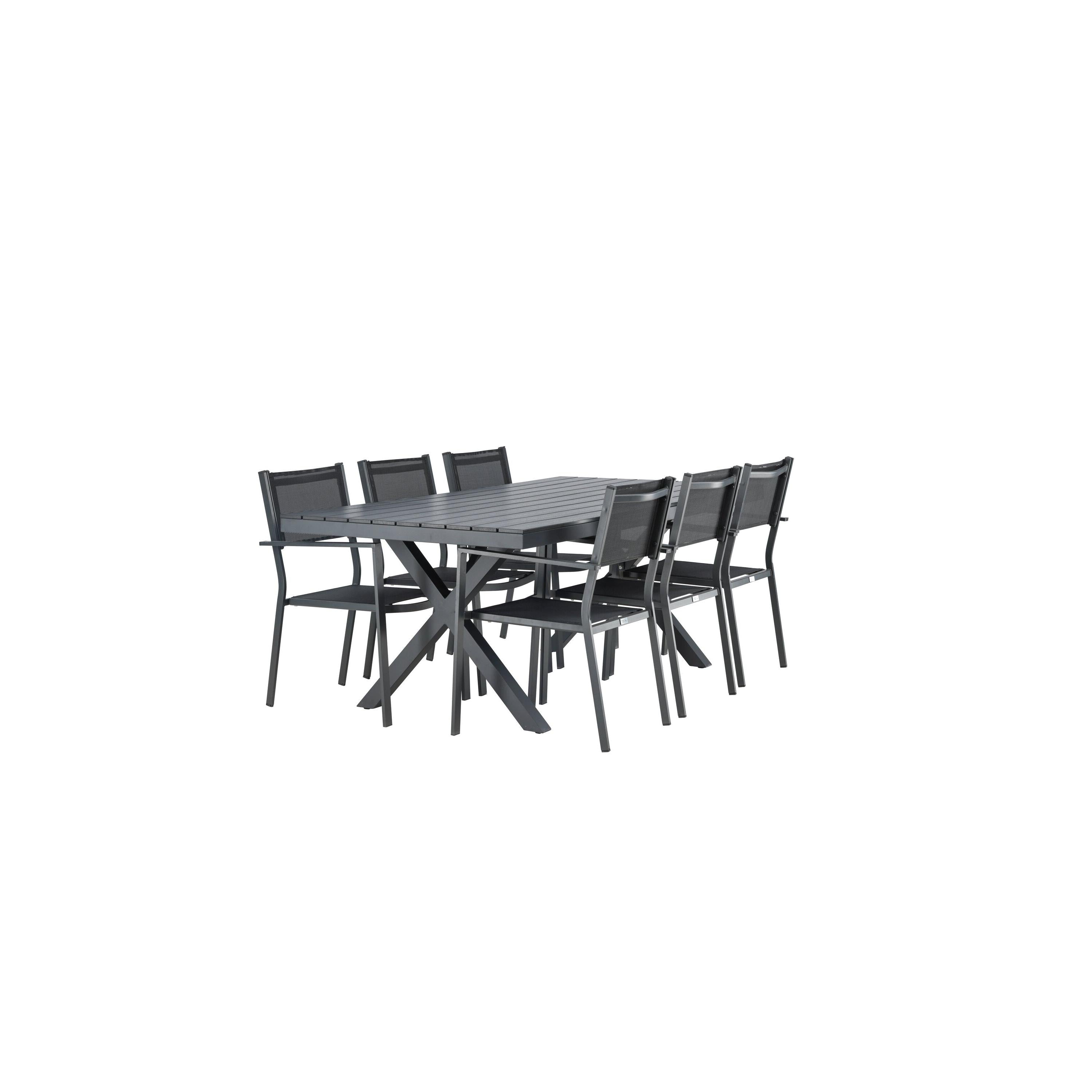 Garcia Rektangulär Matgrupp-Table Set-Venture Home-peaceofhome.se