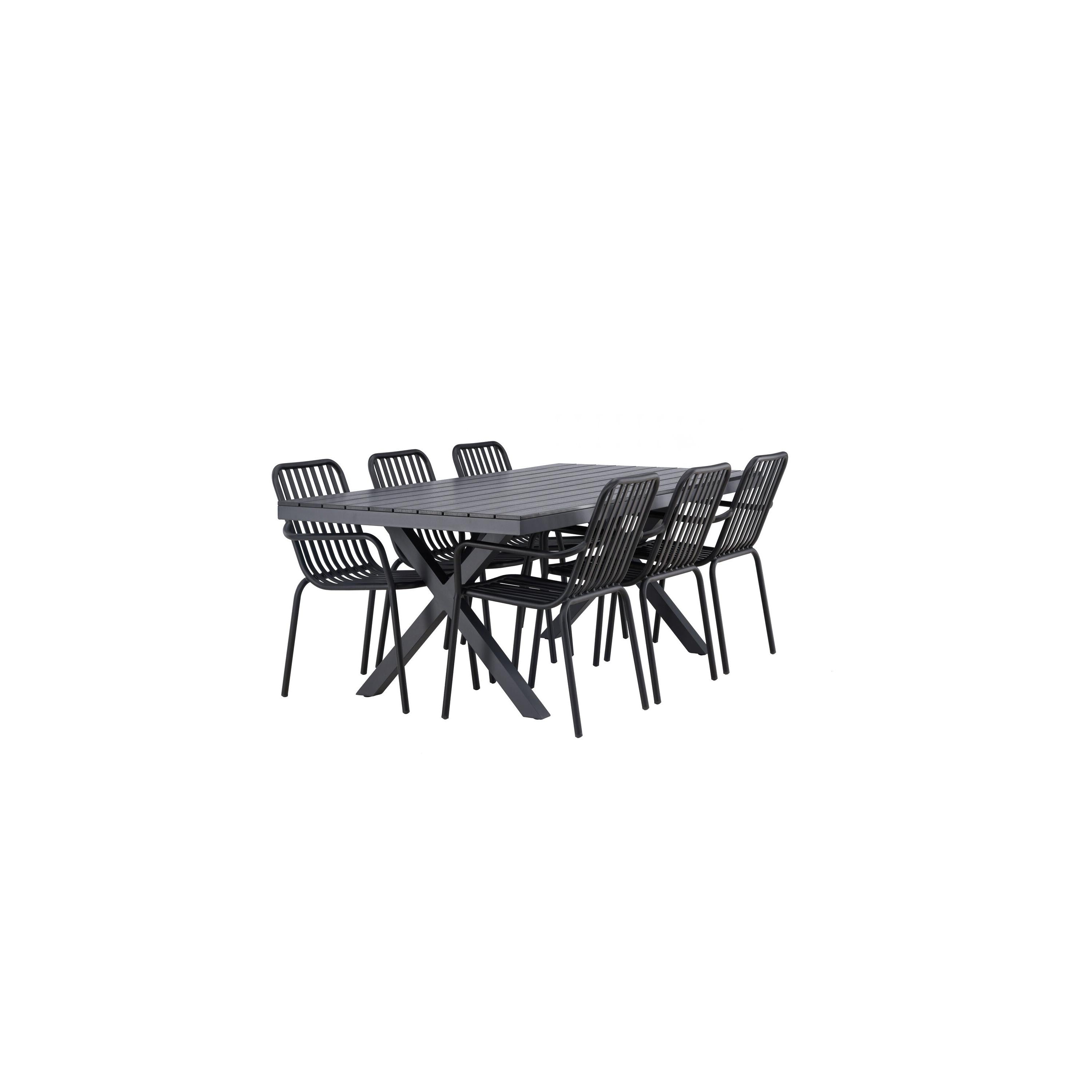 Garcia Rektangulär Matgrupp-Table Set-Venture Home-peaceofhome.se