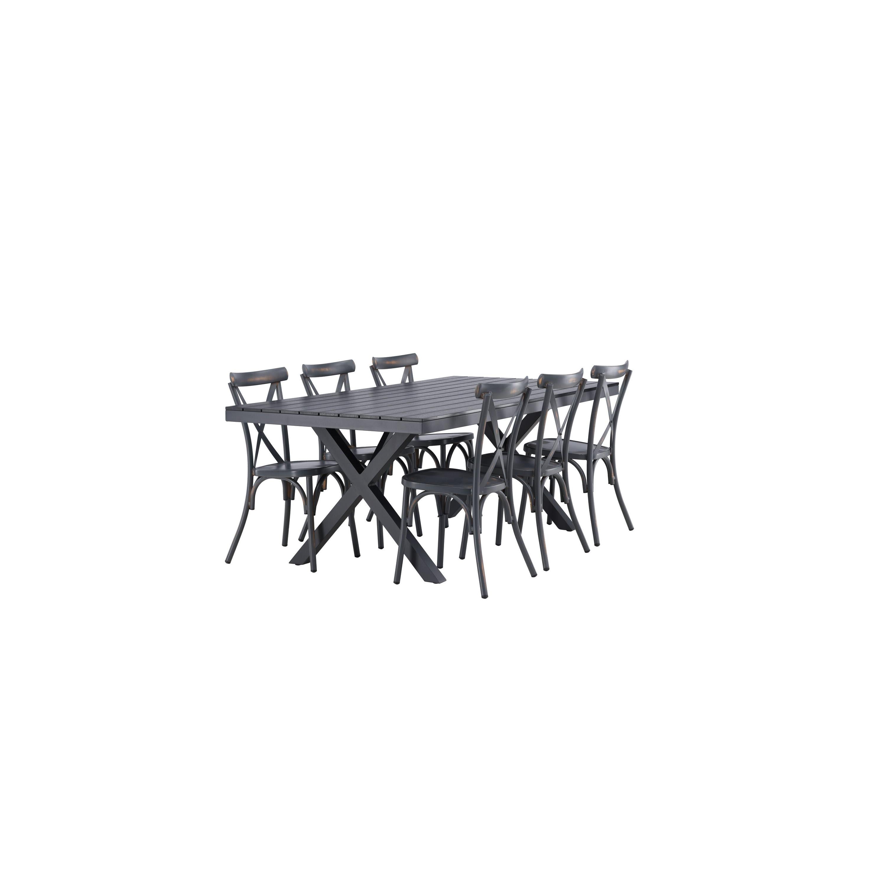 Garcia Rektangulär Matgrupp-Table Set-Venture Home-peaceofhome.se