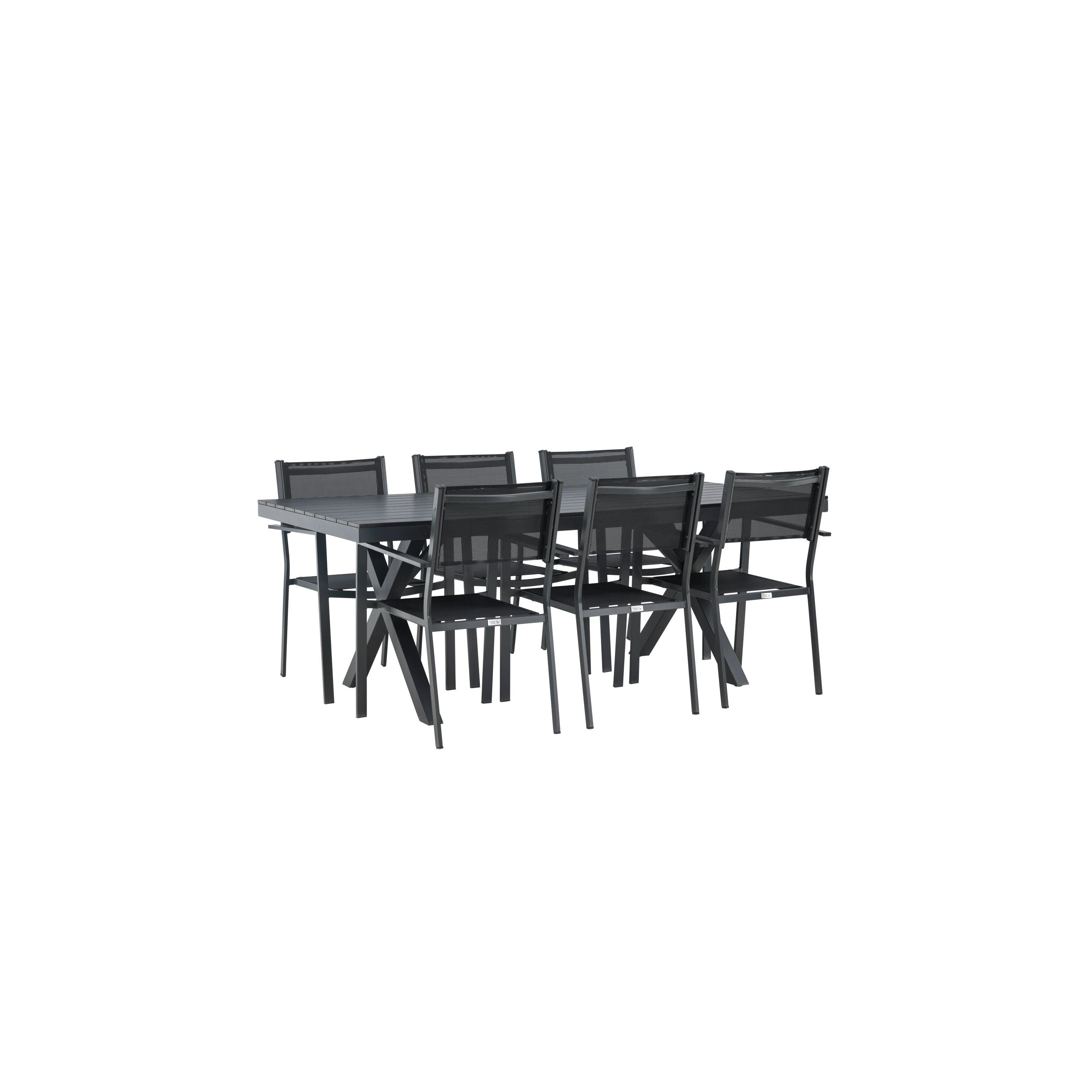 Garcia Rektangulär Matgrupp-Table Set-Venture Home-peaceofhome.se