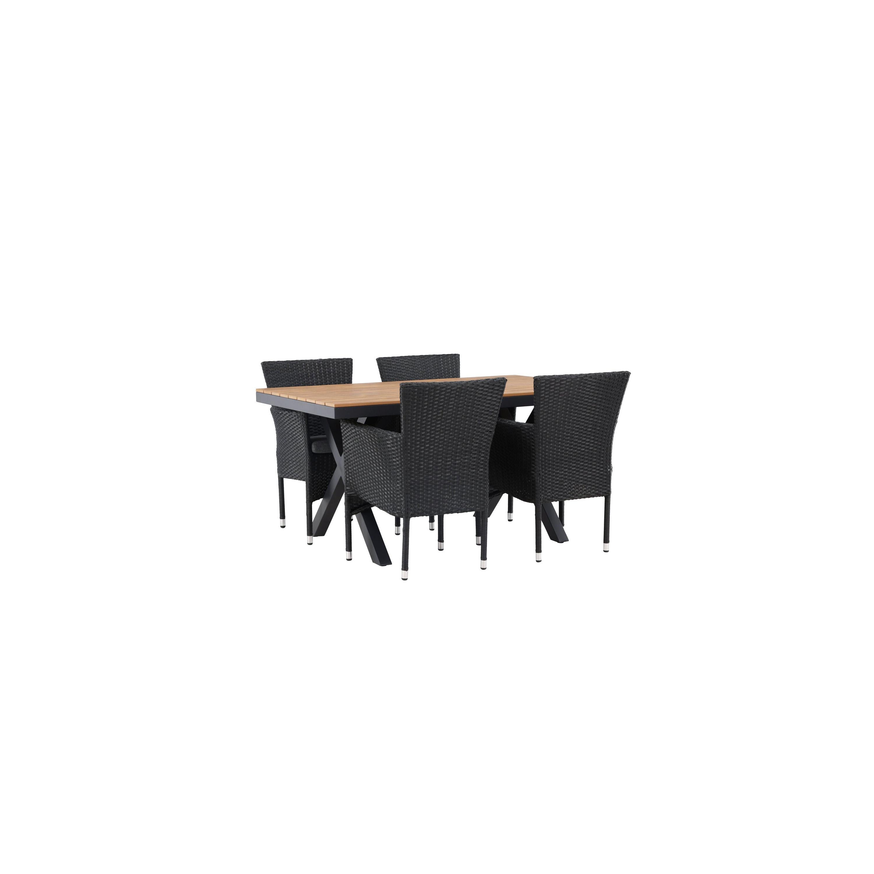 Garcia Rektangulär Matgrupp-Table Set-Venture Home-peaceofhome.se