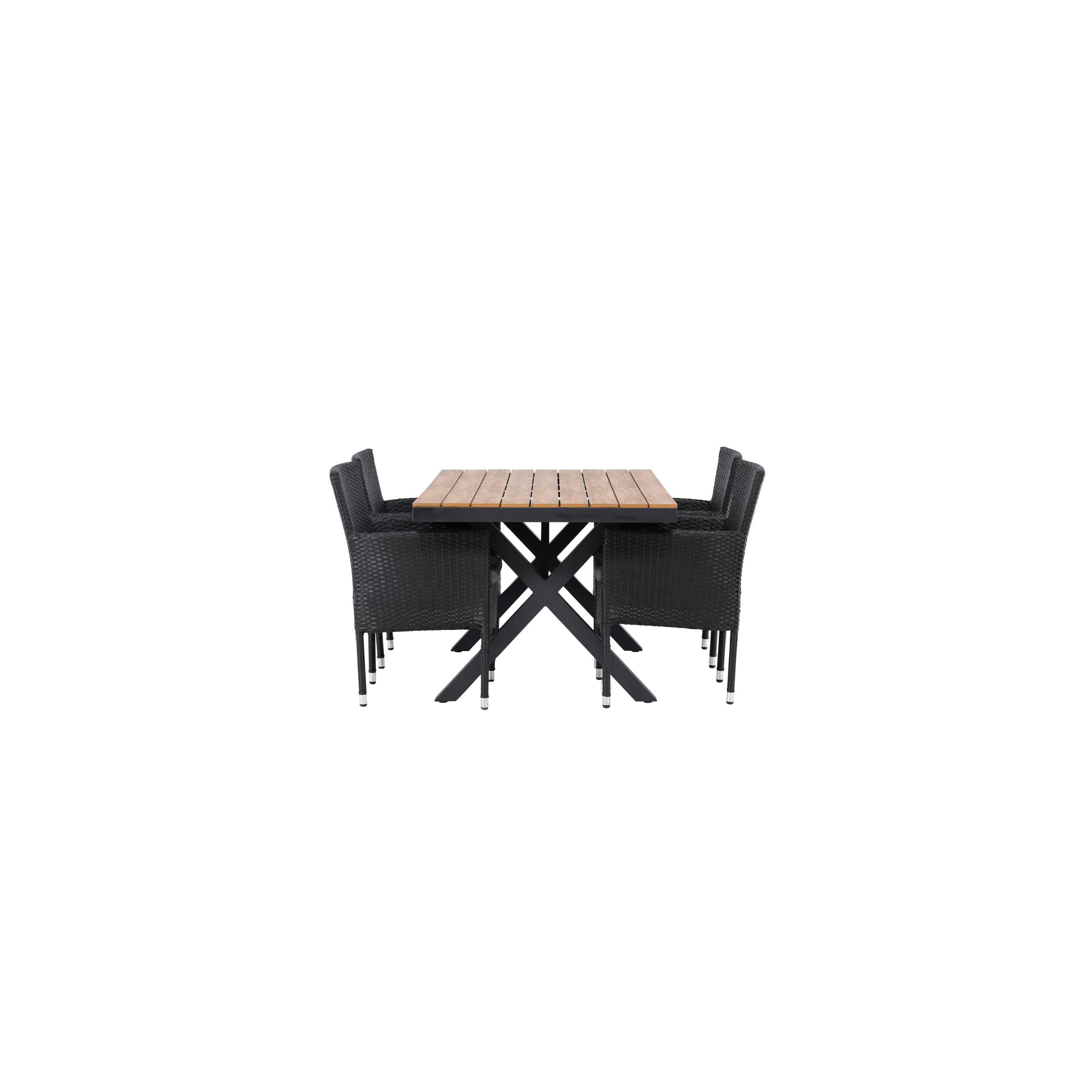 Garcia Rektangulär Matgrupp-Table Set-Venture Home-peaceofhome.se