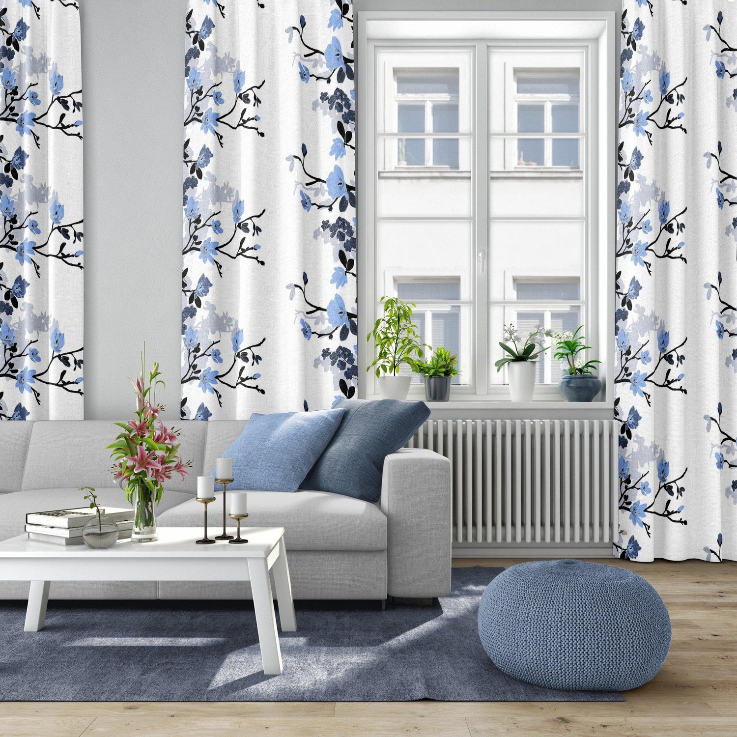 Grandiflora Multibandslängd (1 St) Gardiner-Gardinlängd-Arvidssons Textil-peaceofhome.se