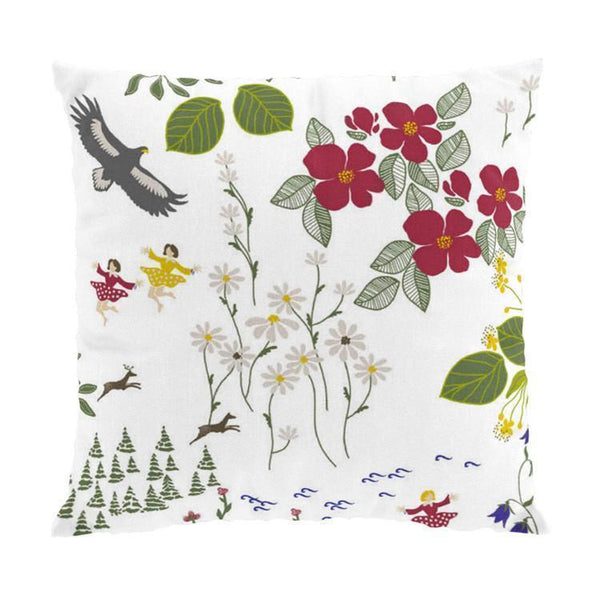 Himlajorden Kuddfodral 45x45 cm-Kuddfodral-Arvidssons Textil-Vit-peaceofhome.se