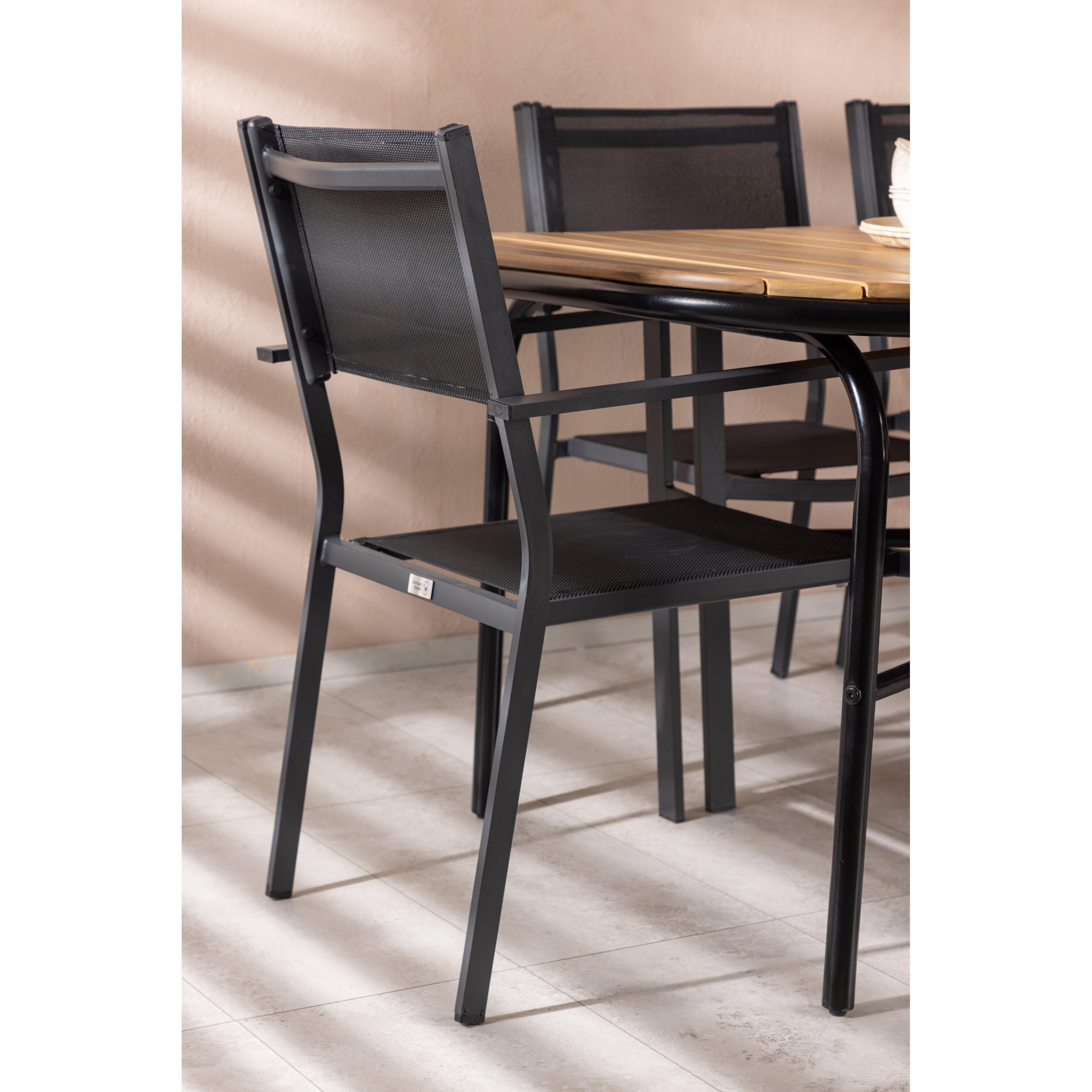 Holmbeck Rektangulär Matgrupp-Table Set-Venture Home-peaceofhome.se