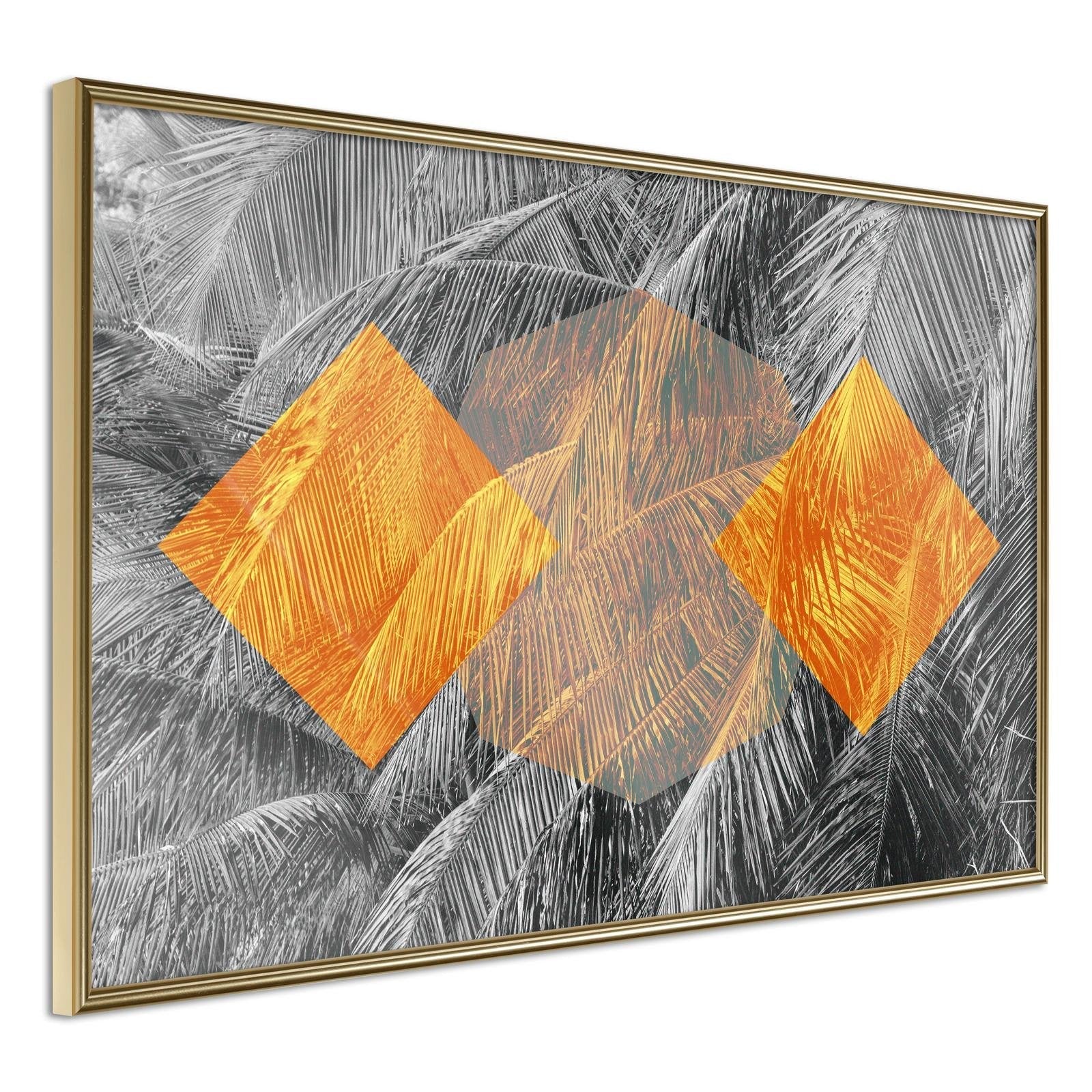 Inramad Poster / Tavla - Agent Orange-Poster Inramad-Artgeist-30x20-Guldram-peaceofhome.se