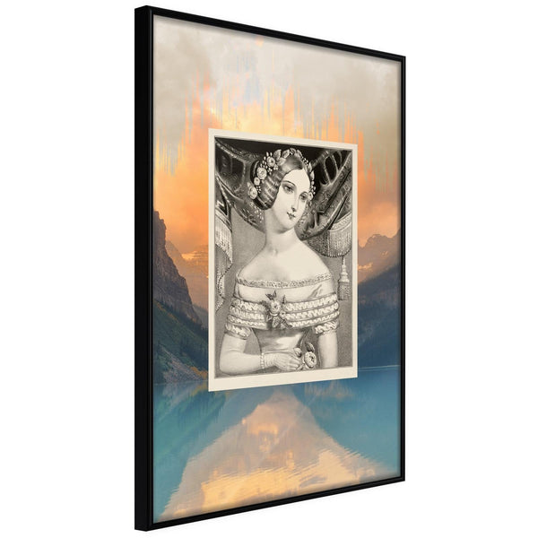 Inramad Poster / Tavla - Beauty from Centuries Ago-Poster Inramad-Artgeist-20x30-Svart ram-peaceofhome.se