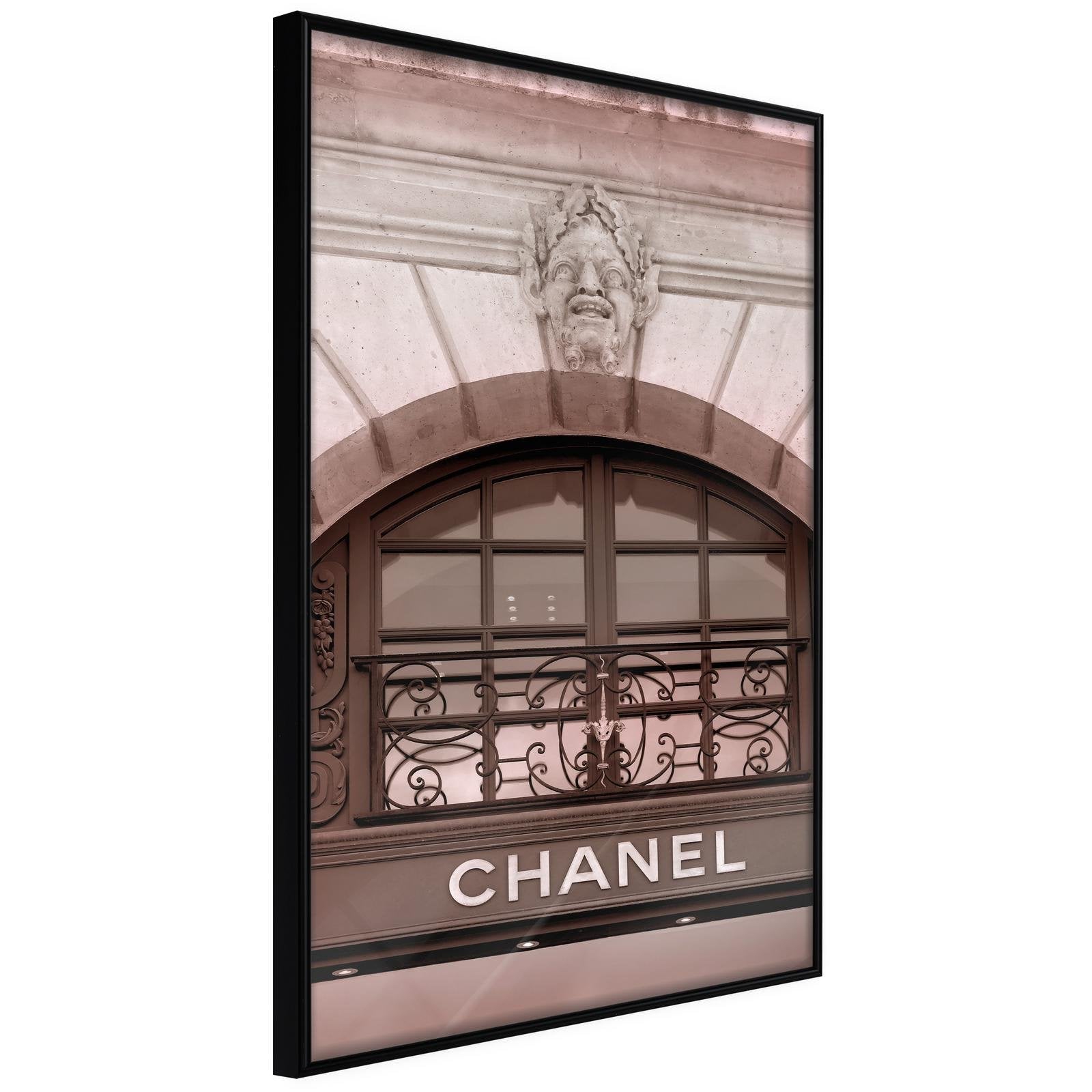 Inramad Poster / Tavla - Chanel-Poster Inramad-Artgeist-20x30-Svart ram-peaceofhome.se