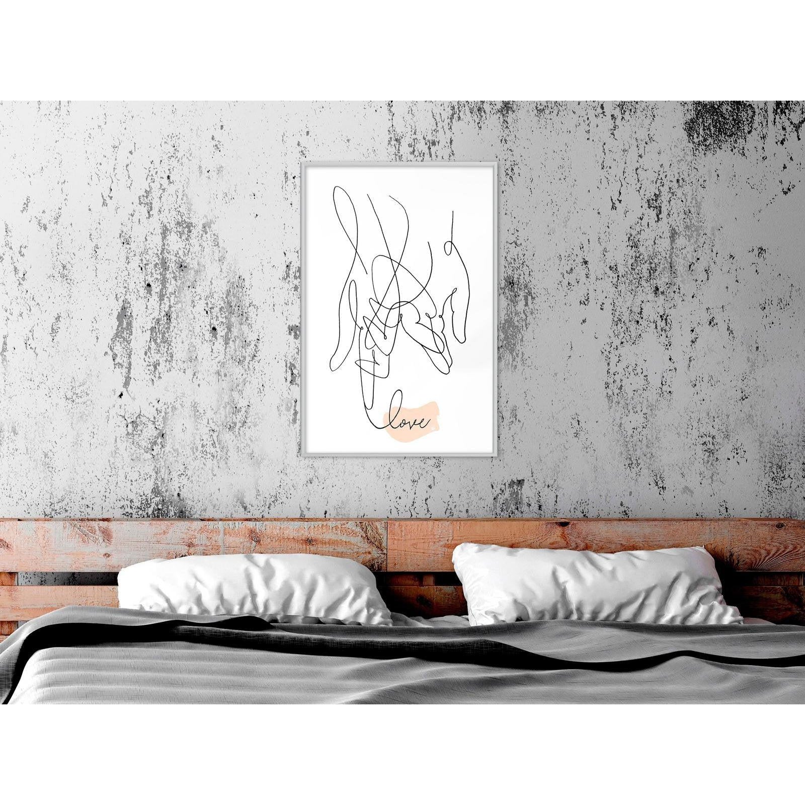 Inramad Poster / Tavla - Complicated Love-Poster Inramad-Artgeist-peaceofhome.se