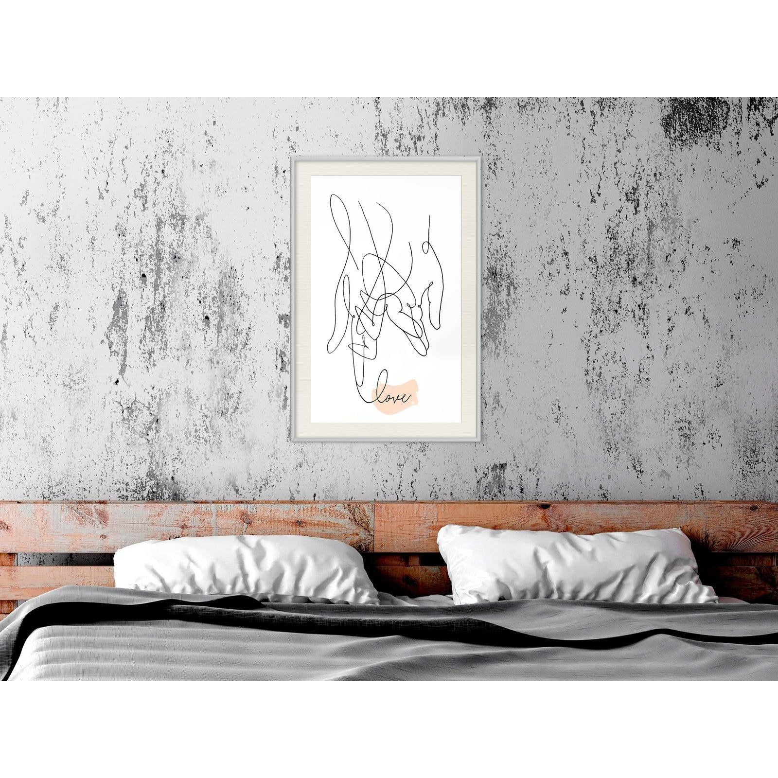 Inramad Poster / Tavla - Complicated Love-Poster Inramad-Artgeist-peaceofhome.se