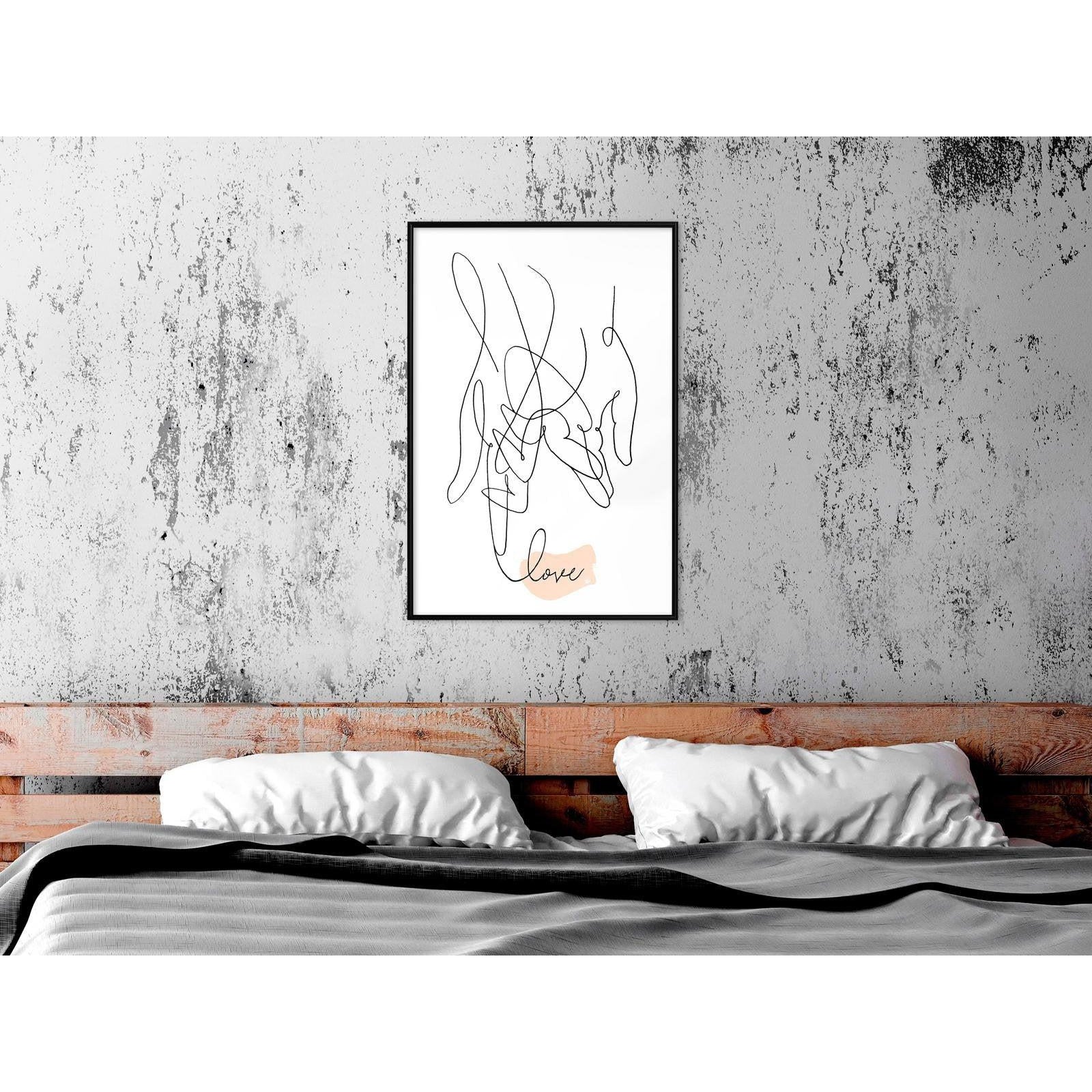 Inramad Poster / Tavla - Complicated Love-Poster Inramad-Artgeist-peaceofhome.se