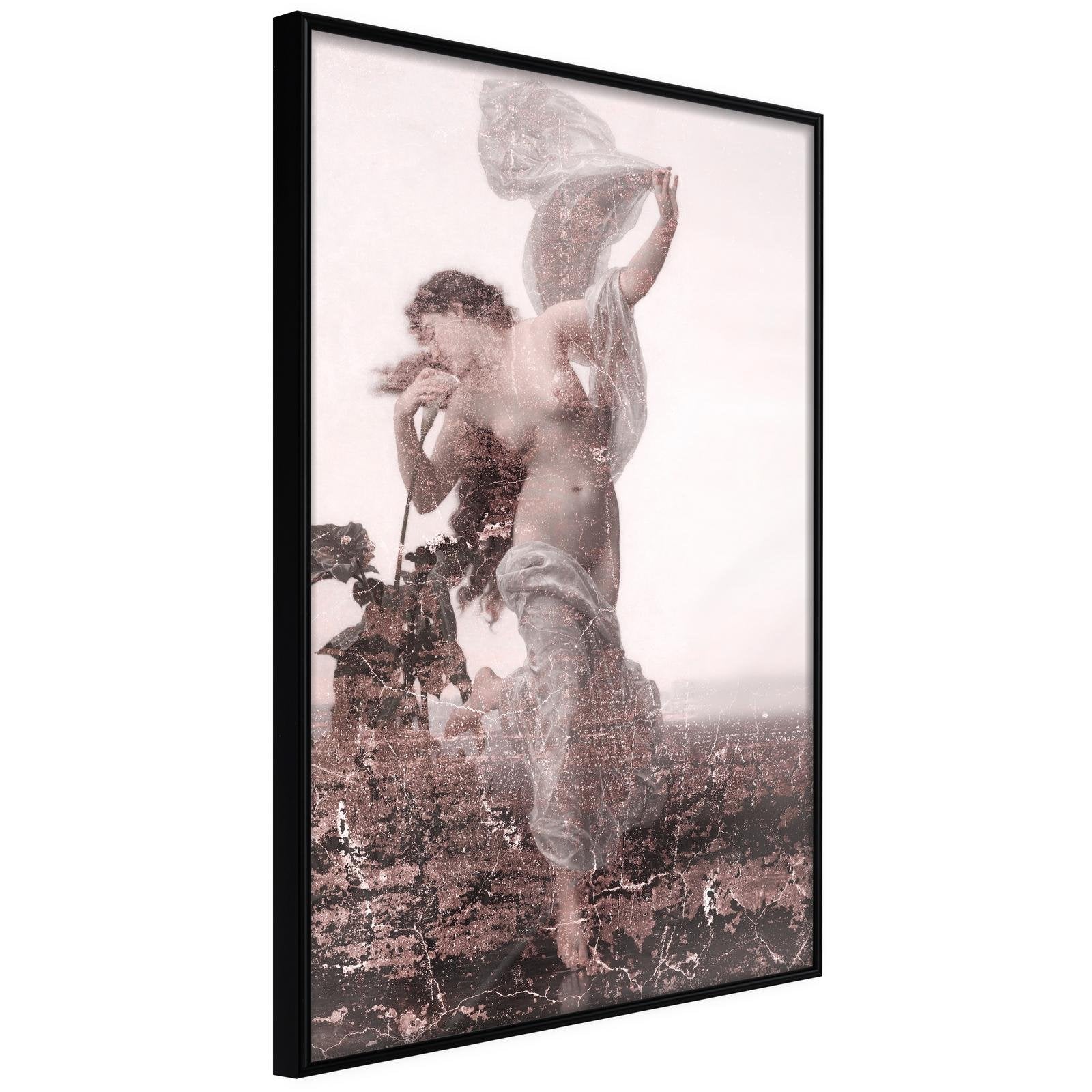 Inramad Poster / Tavla - Dancing in the Field-Poster Inramad-Artgeist-20x30-Svart ram-peaceofhome.se