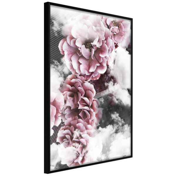 Inramad Poster / Tavla - Divine Flowers-Poster Inramad-Artgeist-20x30-Svart ram-peaceofhome.se
