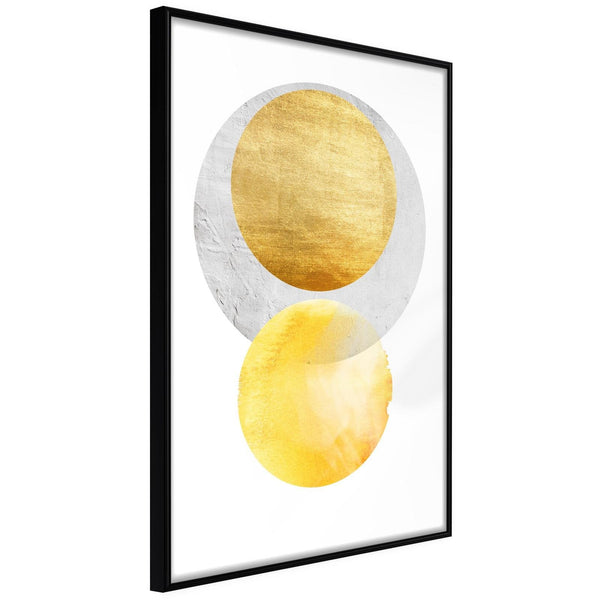 Inramad Poster / Tavla - Eclipse-Poster Inramad-Artgeist-20x30-Svart ram-peaceofhome.se