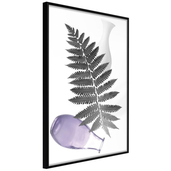 Inramad Poster / Tavla - Floral Alchemy II-Poster Inramad-Artgeist-20x30-Svart ram-peaceofhome.se