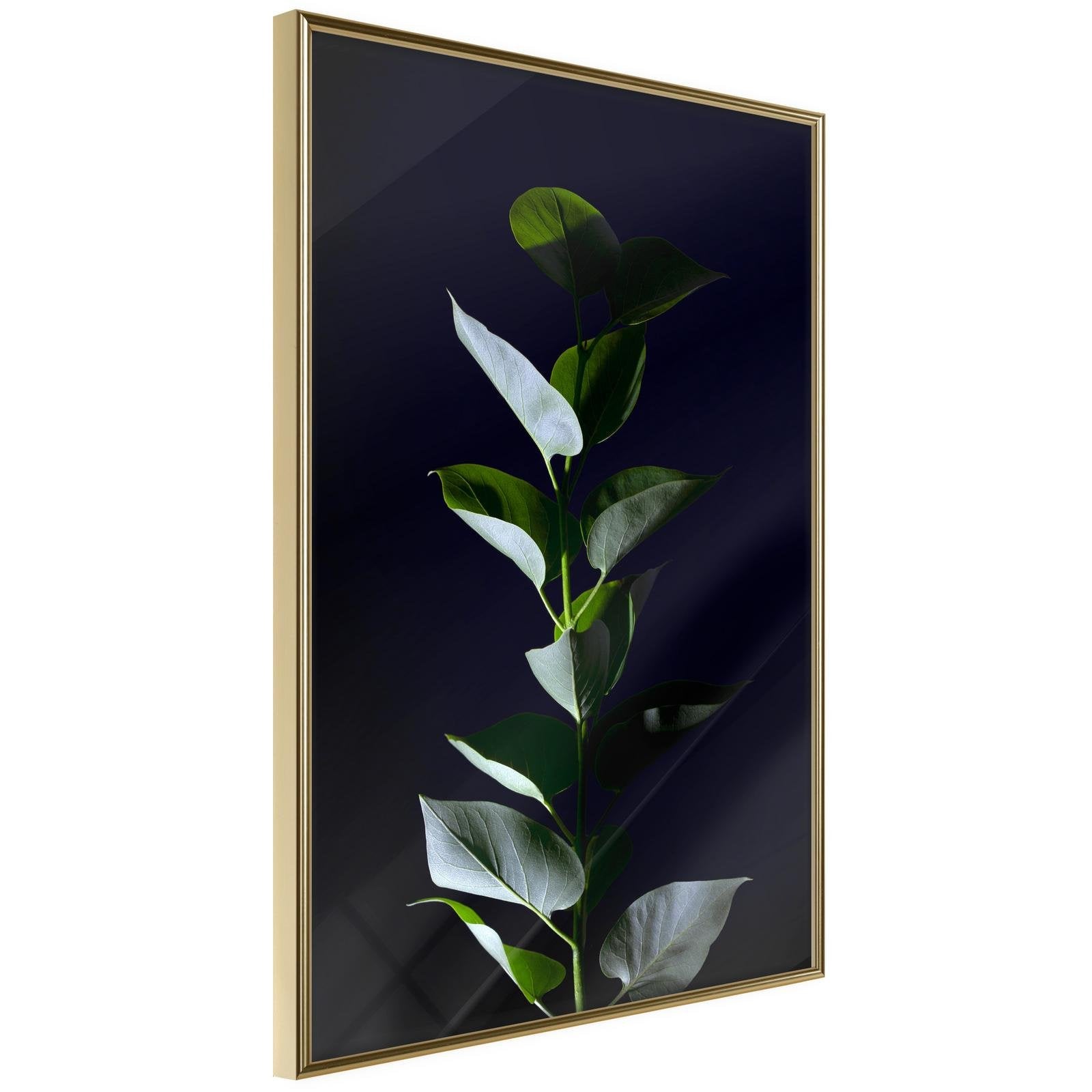 Inramad Poster / Tavla - Floral Elegance-Poster Inramad-Artgeist-20x30-Guldram-peaceofhome.se