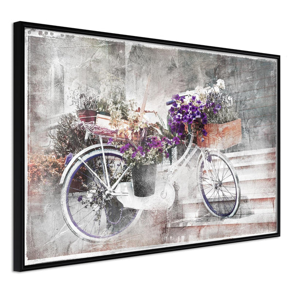 Inramad Poster / Tavla - Flower Delivery-Poster Inramad-Artgeist-30x20-Svart ram-peaceofhome.se